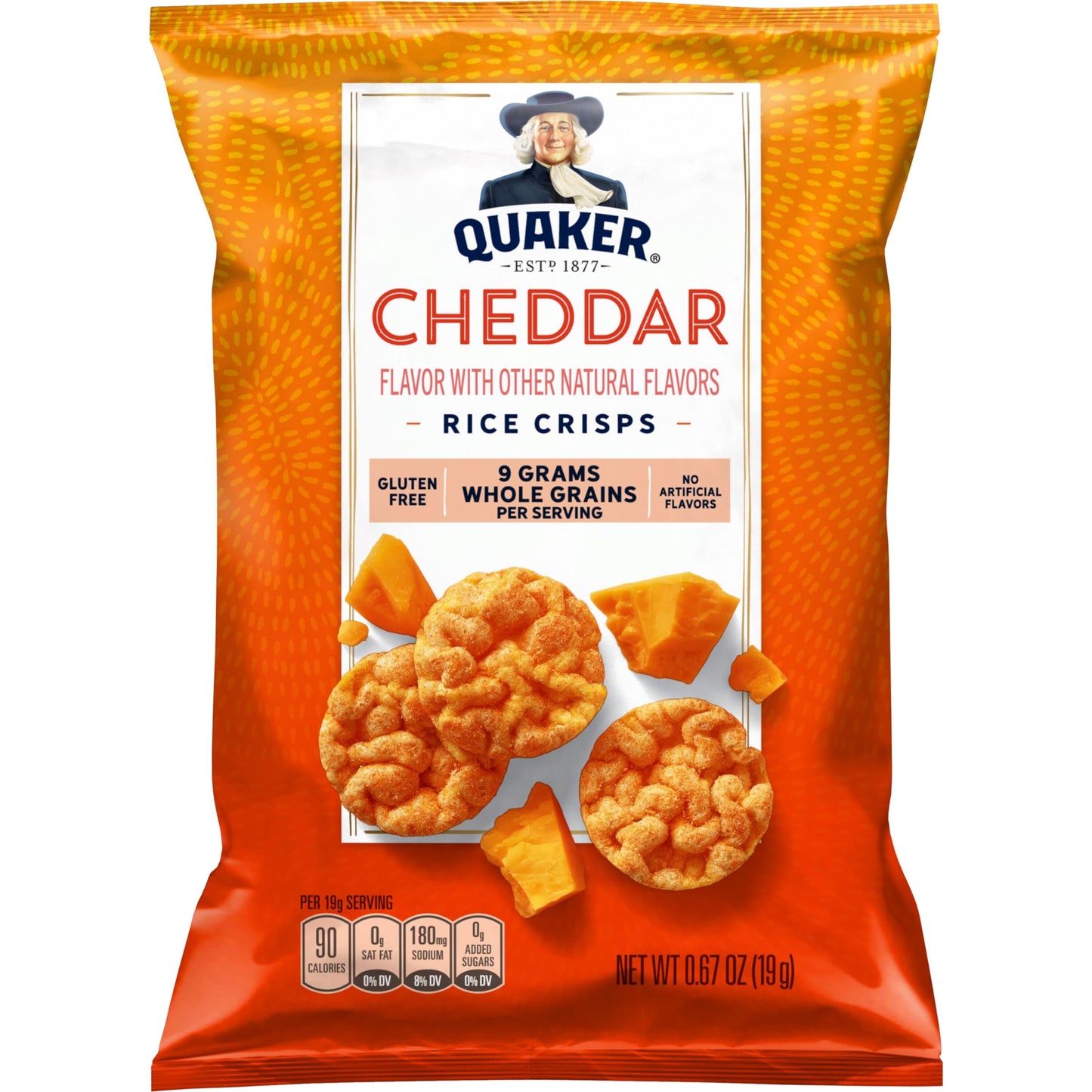 Quaker Rice Crisps 4 Flavor Sweet and Savory Variety Mix 15 count