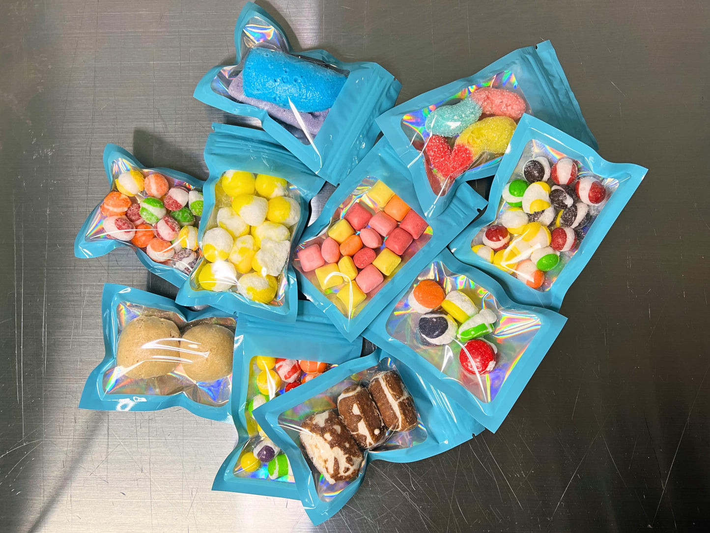 Freeze dried candy sample pack of 10