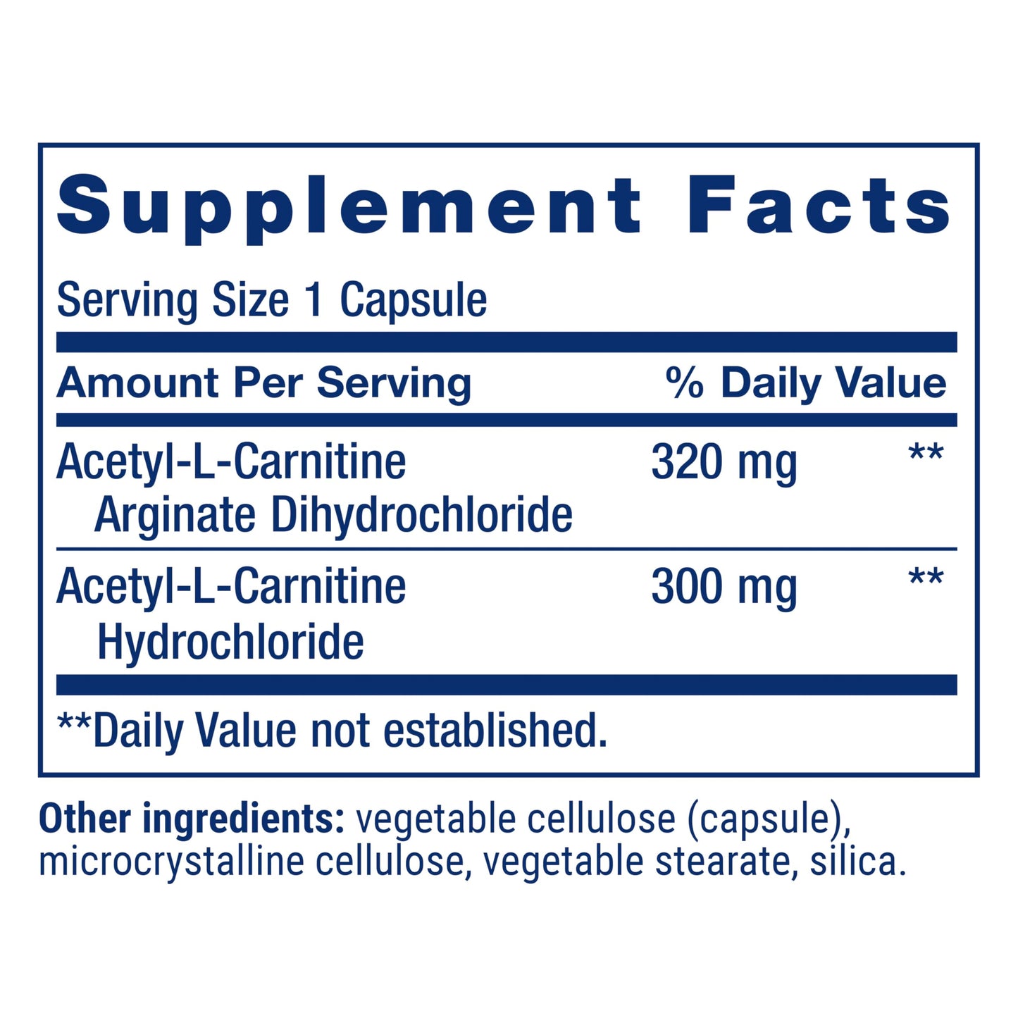 Life Extension Acetyl-L-Carnitine Arginate, Advanced Brain & Nerve Health, Cellular Energy Support, Gluten-Free, Non-GMO, 90 Capsules