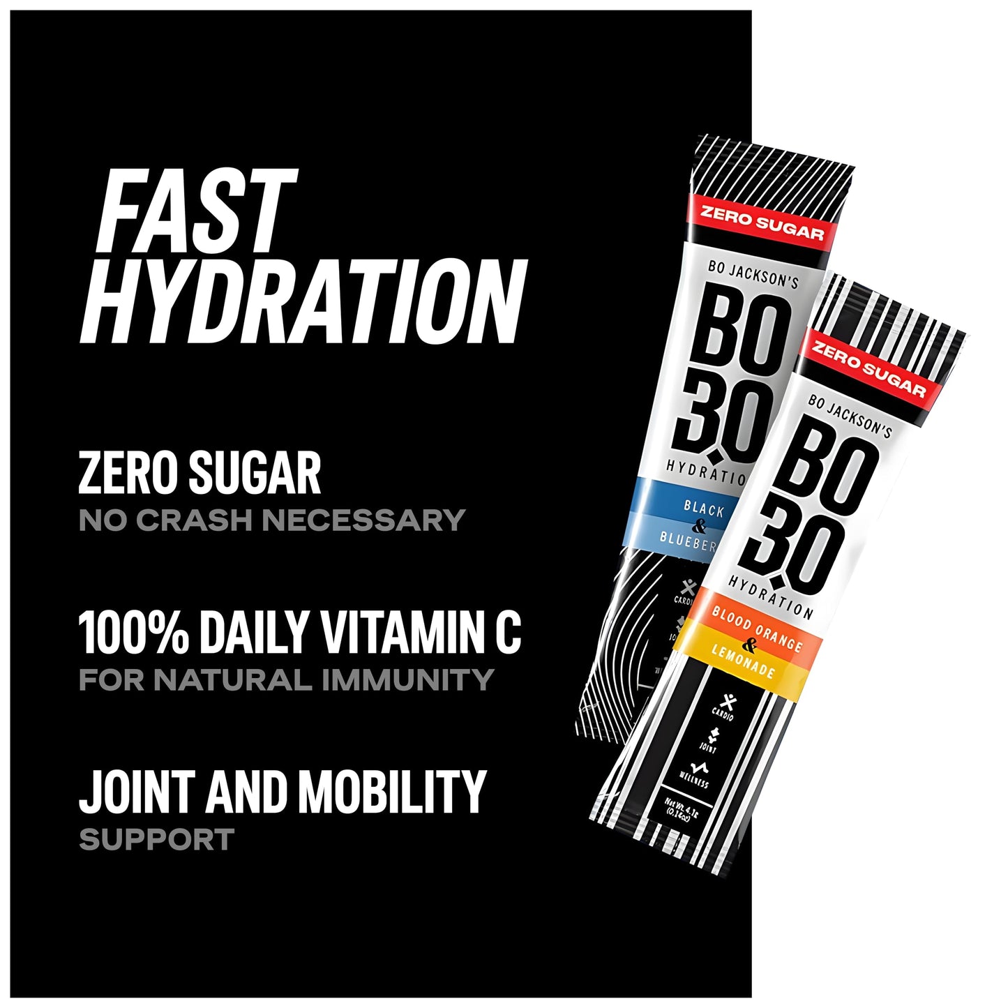BO3.0 Sugar Free Electrolyte Powder Packets | Joint Support Supplement with Sugar-Free Electrolytes for Hydration | Electrolytes Powder for Keto and Active Adults