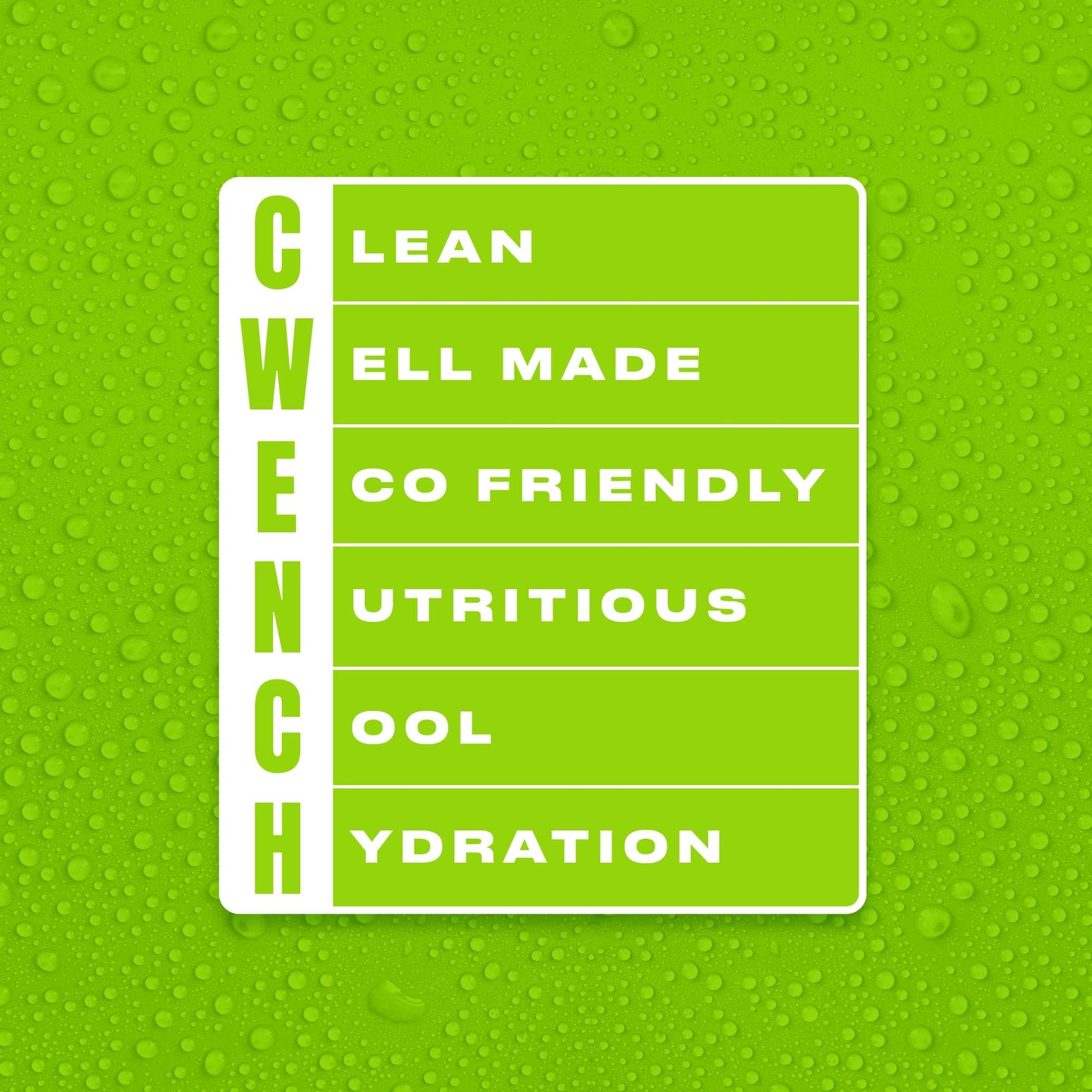 CWENCH HYDRATION Ready to Drink Cherry Lime 12x16.9oz