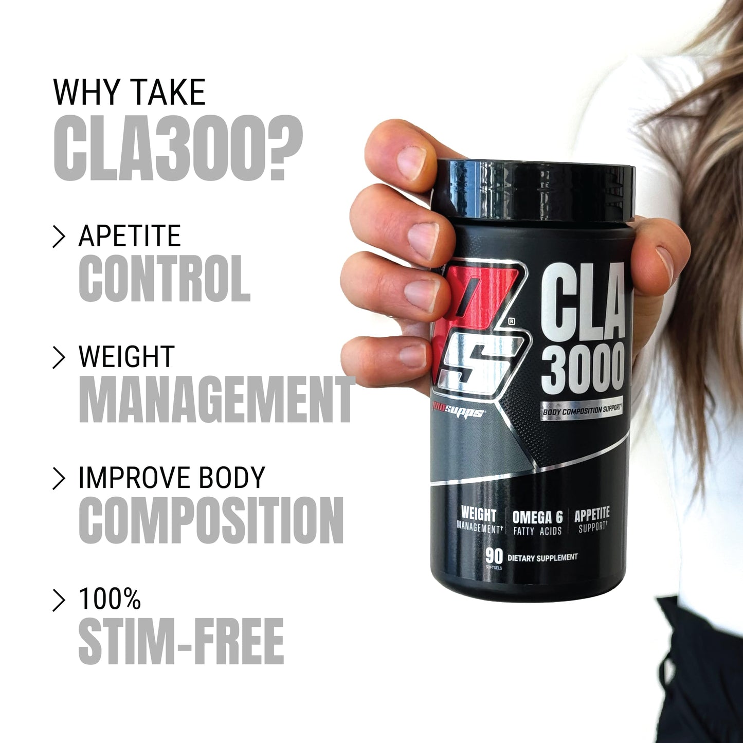 ProSupps® CLA 3000 Lean Body Composition Support, 90 Softgels