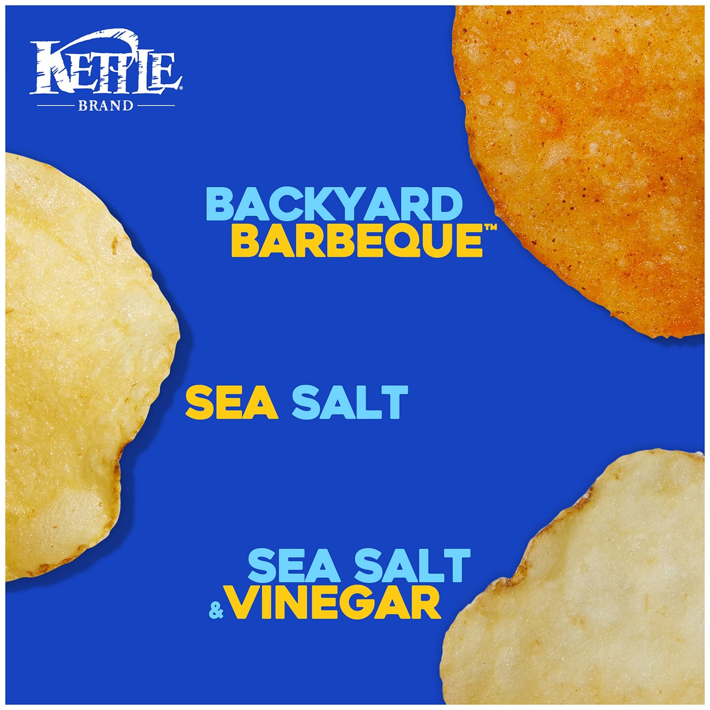 Kettle Brand Potato Chips Variety Pack 1 Oz 20 Ct
