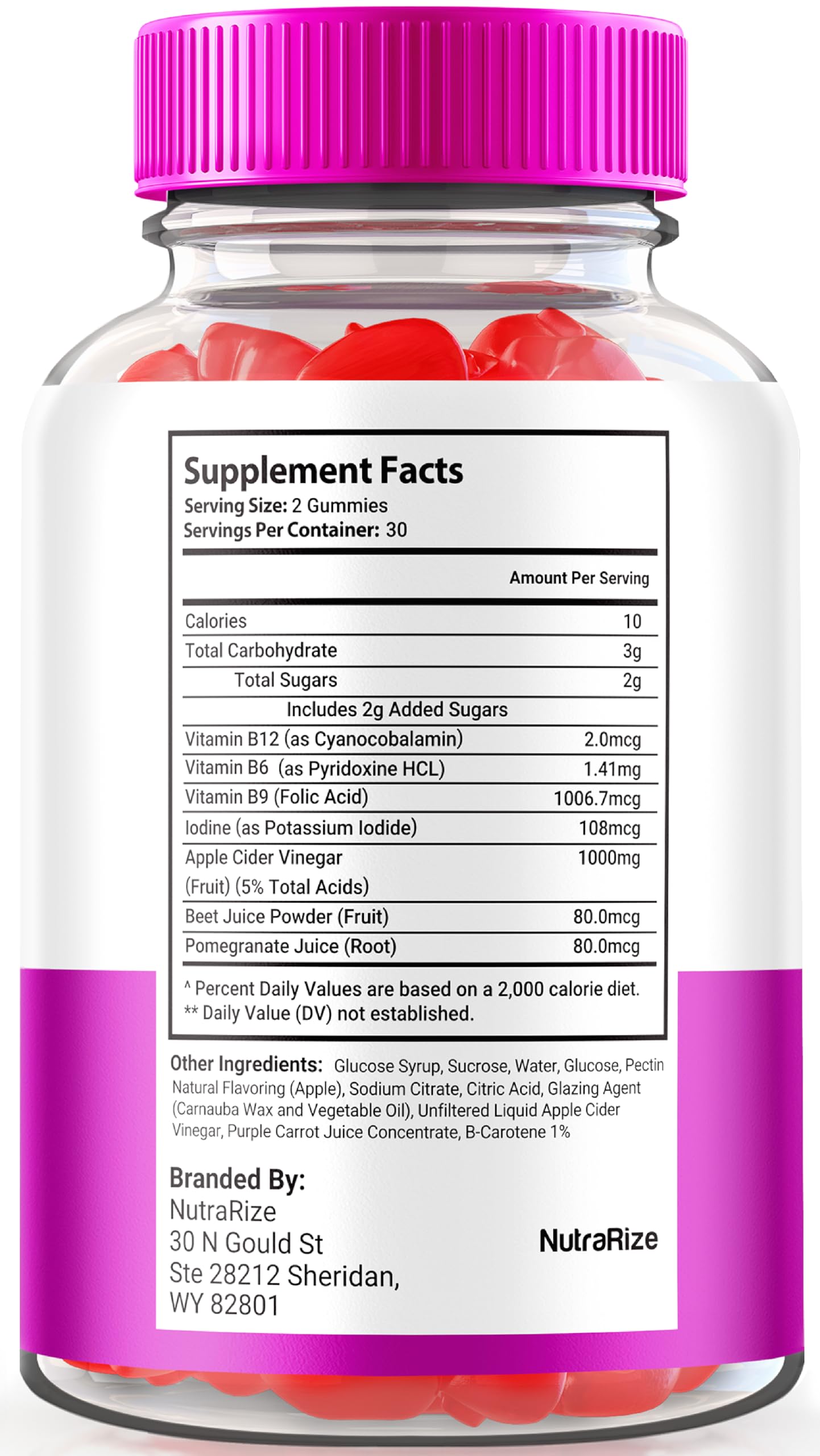NutraRize (Pack of 2 Nutrizen Keto + ACV Gummies for Advanced Weight Loss, Maximum Strength, Nutrizen Keto + ACV 525mg Gummy (120 Gummies)