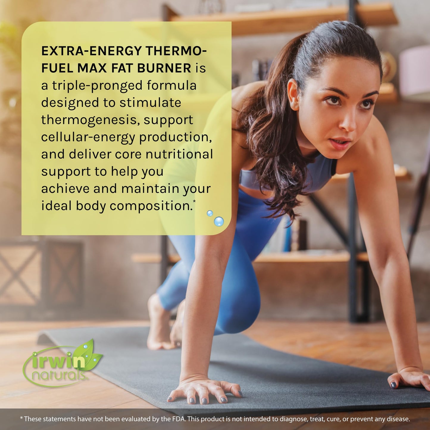 Irwin Naturals Extra-Energy Thermo-Fuel Max Fat Burner 100 Softgel