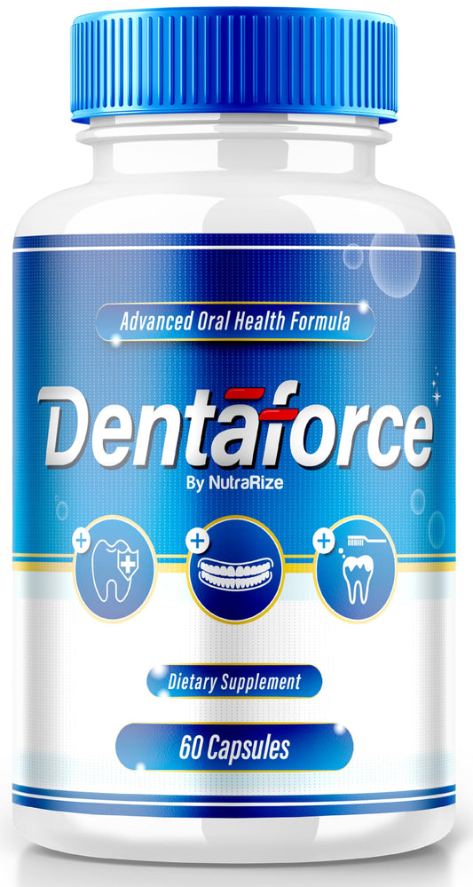 NutraRize Dentaforce Capsules, All-Natural Care for Your Teeth and Gums, Dental & Gum Health Formula, Combination of Vitamin and Minerals for Overall Oral Protection Reviews (60 Capsules)