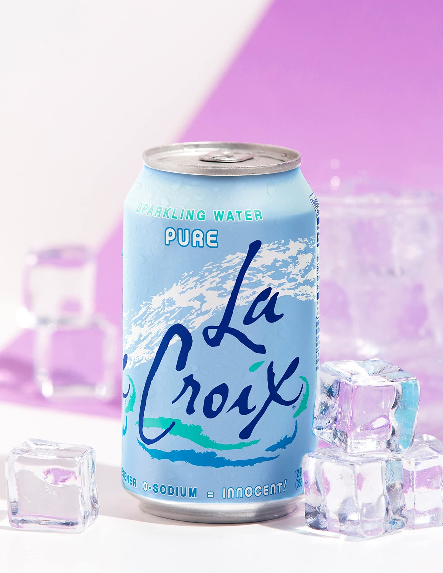LaCroix Sparkling Water Pure 12 Fl Oz pack of 12