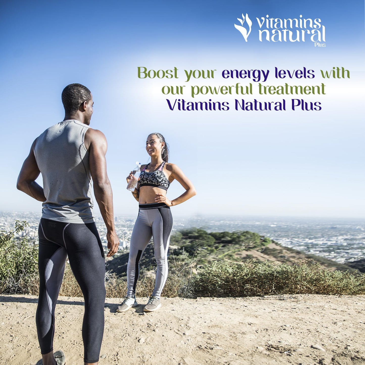 Vitamins Natural - Vital Salud Plus - Organic Immune System Support Supplement with Nopal Cactus, L-Carnitine Base - Supports Bone Health, Reduces Varicose Veins, Improve Skin Appearance (60 Capsules)