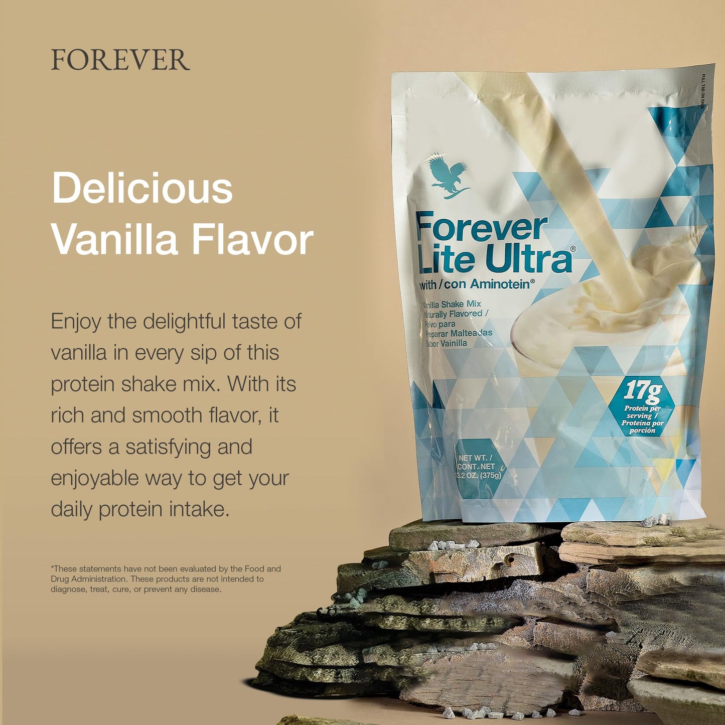 Forever Living Ultra Vanilla Protein Shake - 13.2 oz