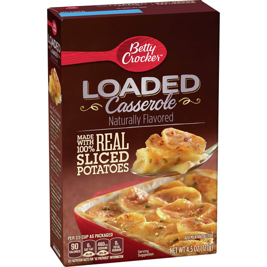 Betty Crocker Loaded Casserole Potatoes 45 oz Pack of 6