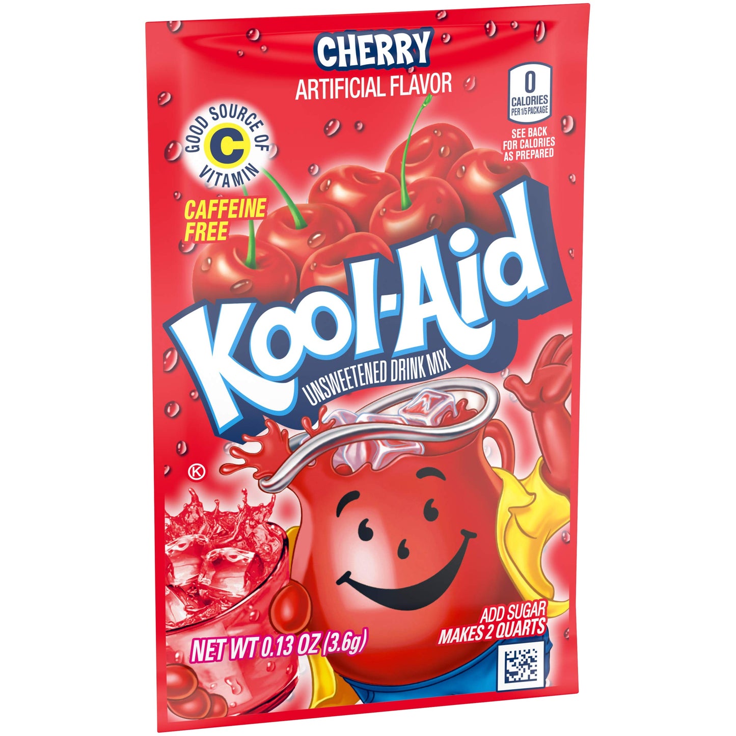 Kool Aid Cherry Powdered Drink Mix 013oz Packets Pack of 192