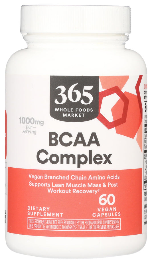 Whole Foods Market, BCAA Complex, 60 ct