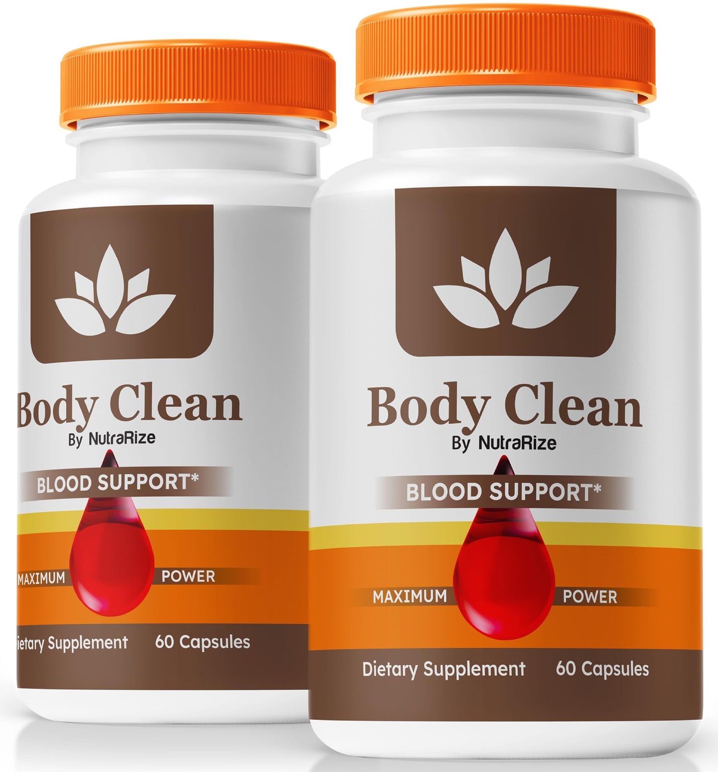 NutraRize (2 Pack) Body Clean Pills - Official BodyClean Capsules, Supports Body Detox, Health, and Overall Circulation, All Natural Ingredients, Body Cleanse Glyco Optimizer Complex (120 Capsules)