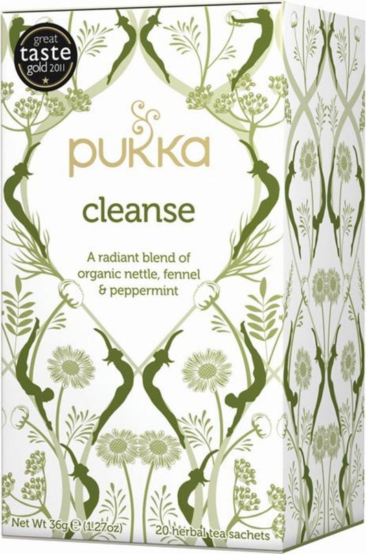 Pukka Cleanse Tea 20 per pack - Pack of 6