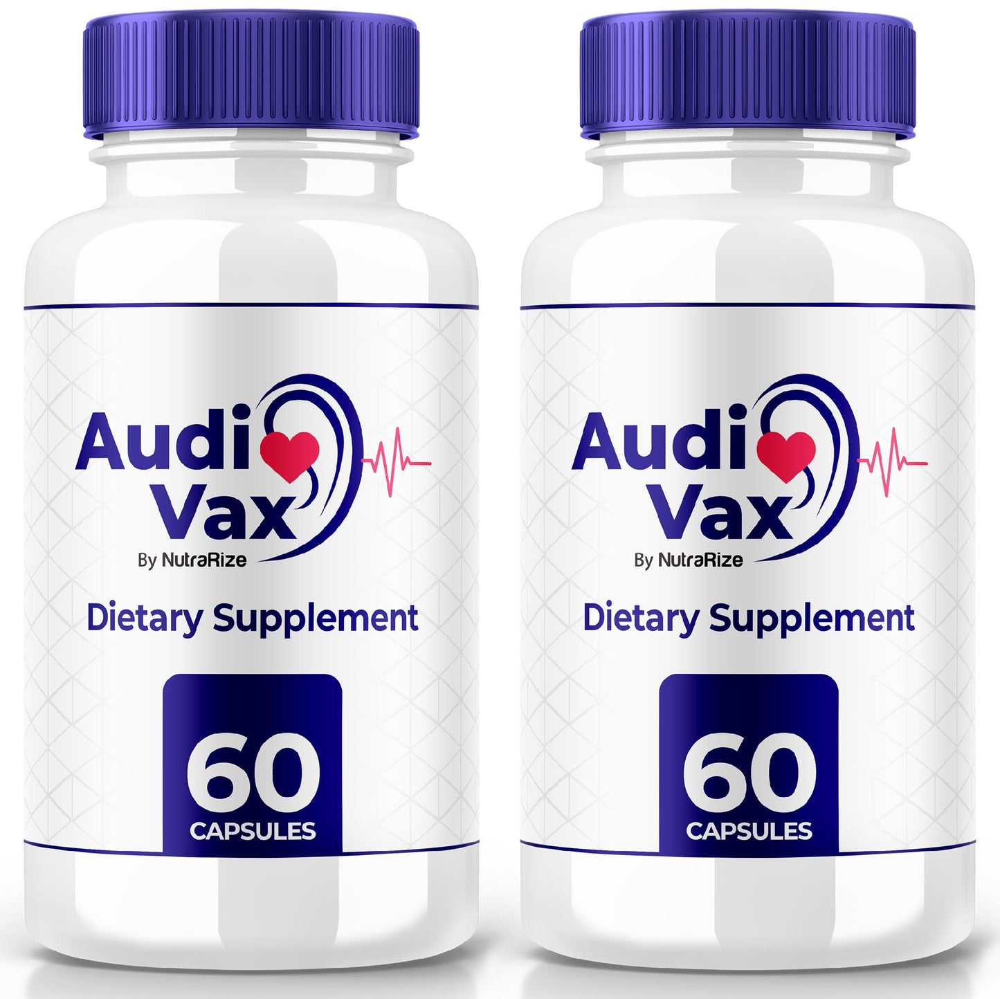 (2 Pack) Audivax - Audi Vax Advanced Max Ear Support, Natural Formula to Promote Inner Ear Health, Audi Vax Maximum Strength for Hearing Health, Official Auditory Pills, Audivax Reviews (120 Capsules)