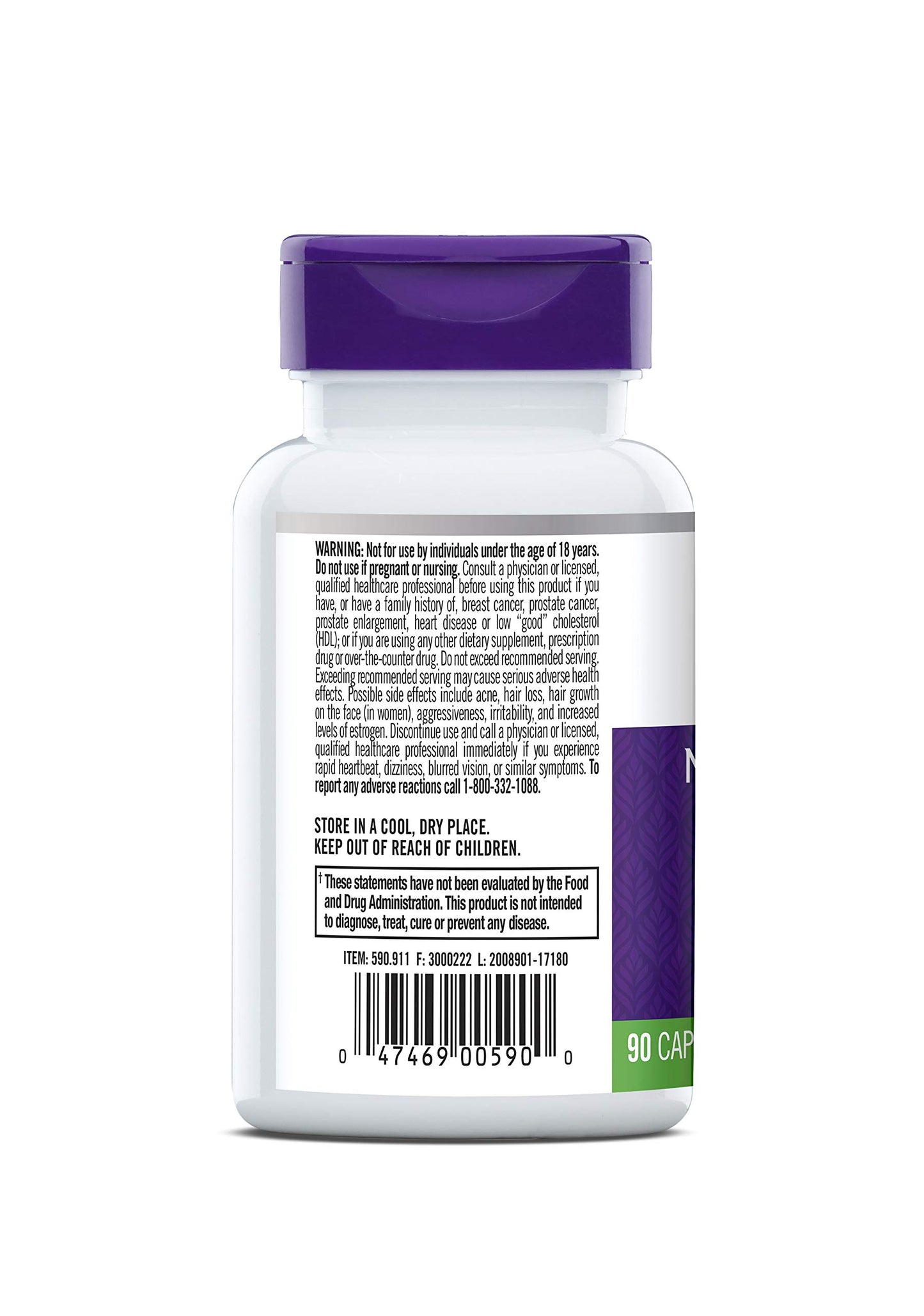 Natrol Mood & Stress DHEA 25mg, Dietary Supplement for Balance of Certain Hormone Level and Mood Support, 90 Capsules, 90 Day Supply