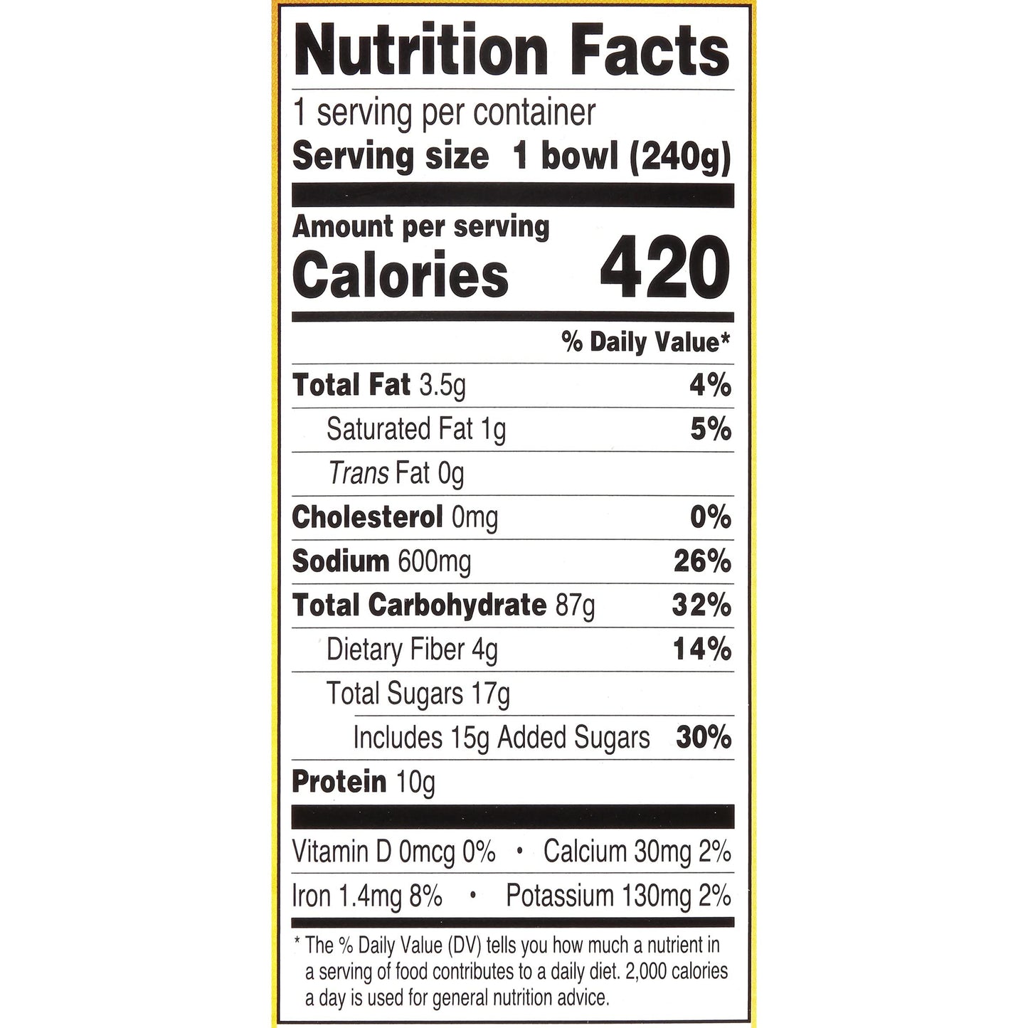 Simply Asia Sesame Teriyaki Noodle Bowl 85 Oz