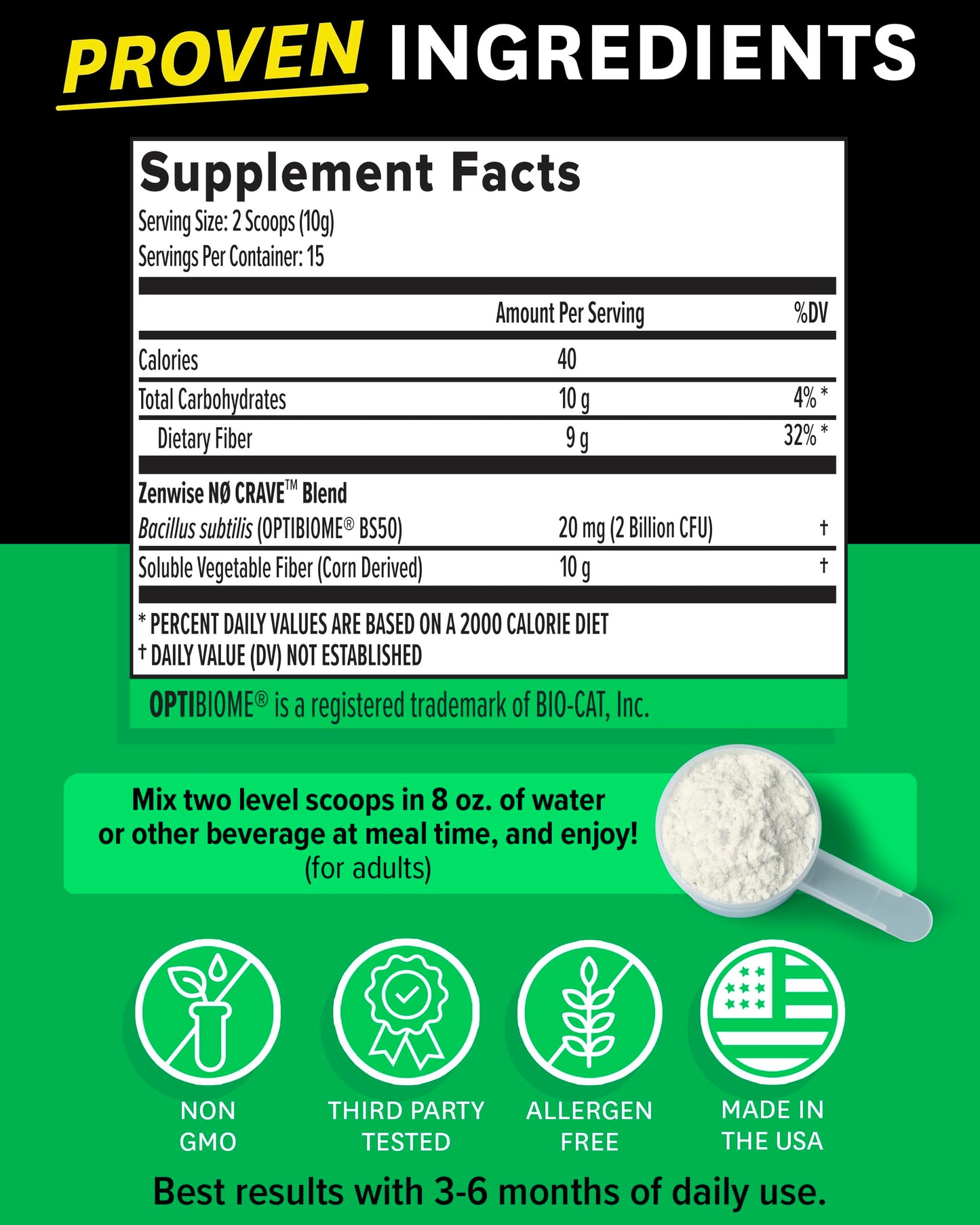 Zenwise Health ZenGLP-1™ - Natural GLP1 with Probiotic for Women & Men + Metabolic Probiotics to Help Control Hunger & Cravings and Support Digestive Health - GLP-1 Supplement Support, 15-Day Serving