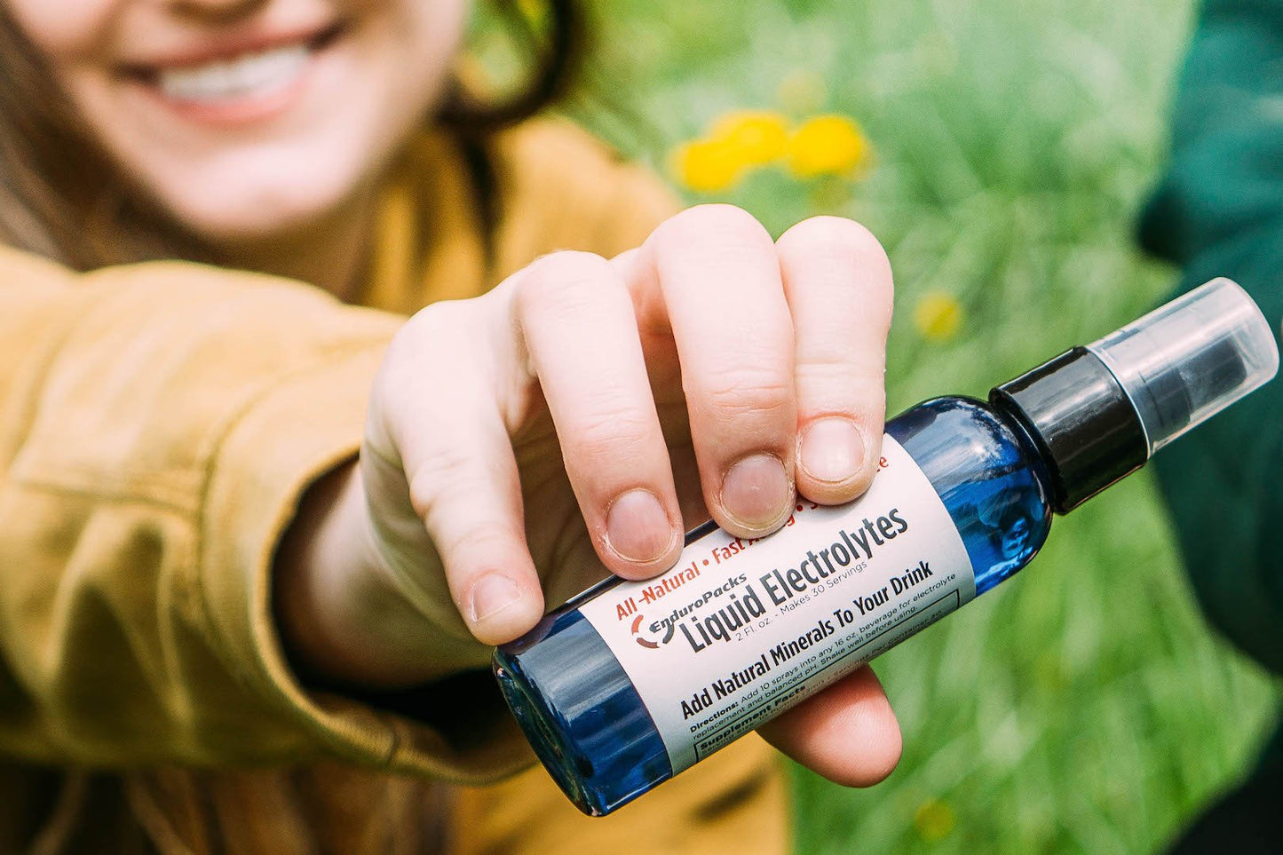 EnduroPacks All-Natural Liquid Electrolytes - Sugar-Free | Zero Calories - 3 Pack (90 Servings)