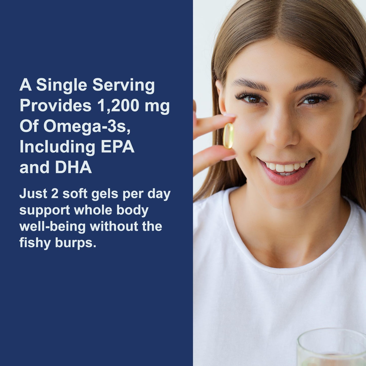 Carlson - Super Omega-3 Gems, 1200 mg Omega-3s, Wild Caught, Sustainably Sourced, 250 soft gels