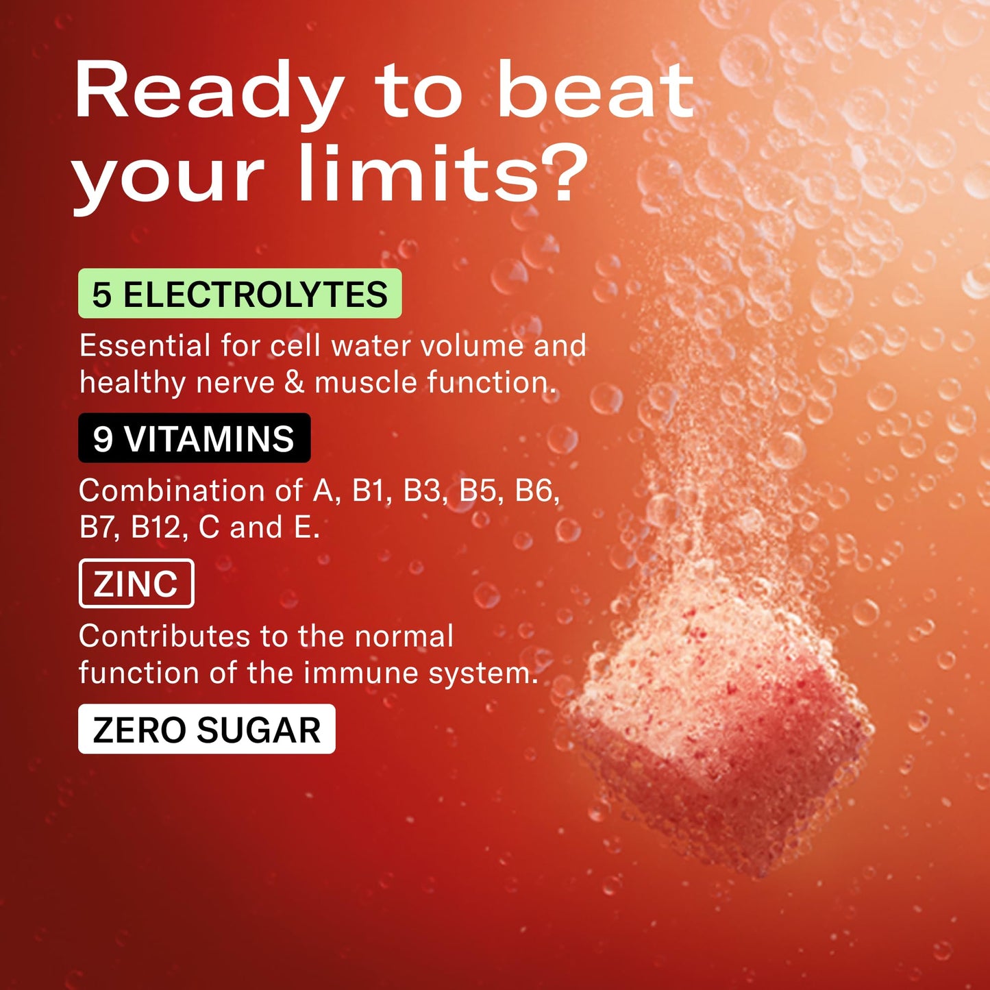 waterdrop Microlyte GRAPEFRUIT  24 Electrolyte Tablets with 5 Electrolytes 9 Vitamins Zinc  No Sugar Calories and Vegan Sportsdrink