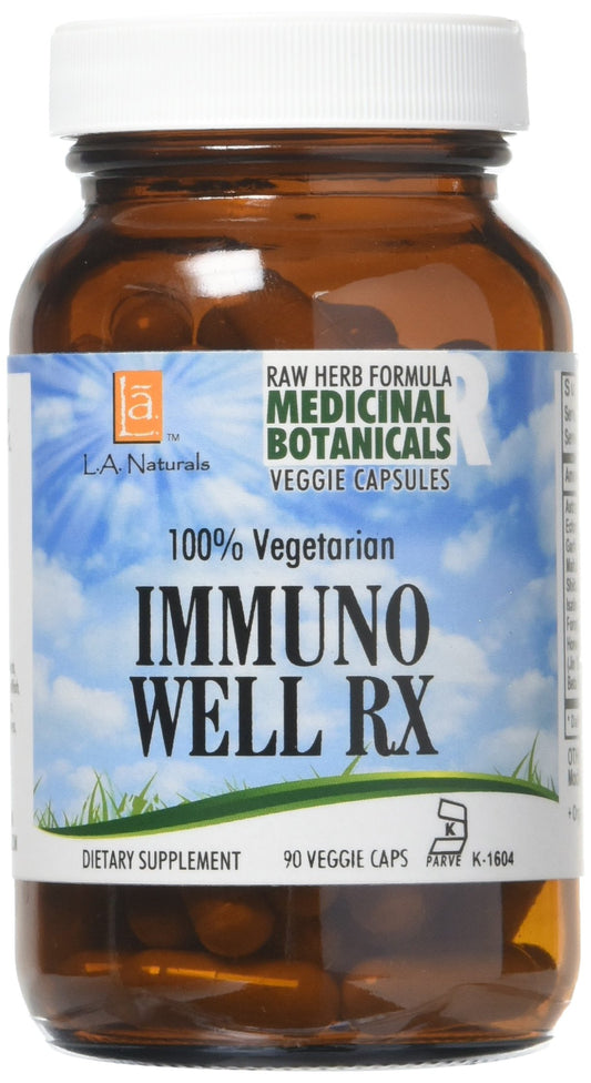L A NATURALS Immuno Well Rx Raw Formula 90 Vgc, 0.02 Pound