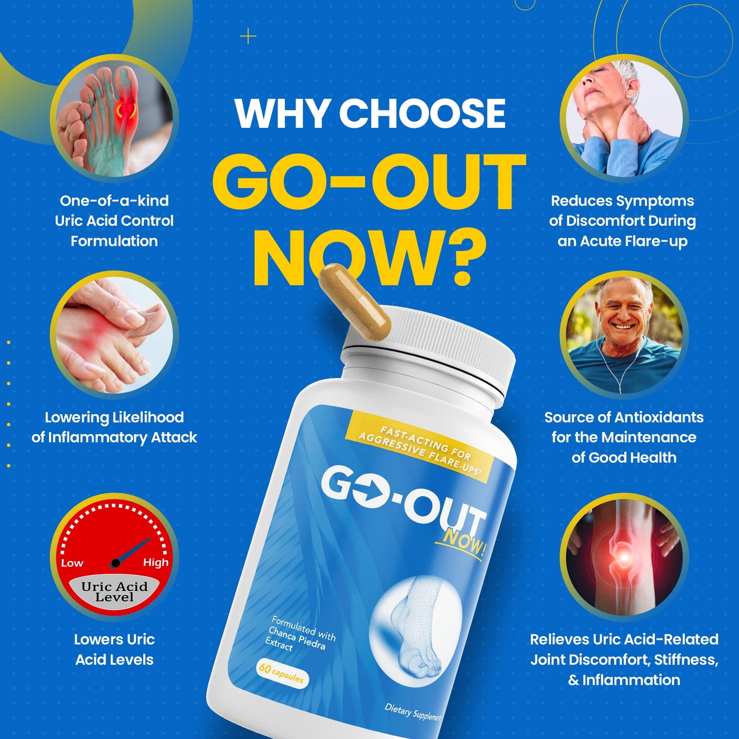 Go-Out Now! - Chanca Piedra, Stone Breaker, Natural Kidney Cleanse & Gallbladder Formula -Chanca Piedra Stone Breaker, Stonebreaker, Stone Free, Chanca Piedra Liquid, Stone Breaker Chanca Piedra