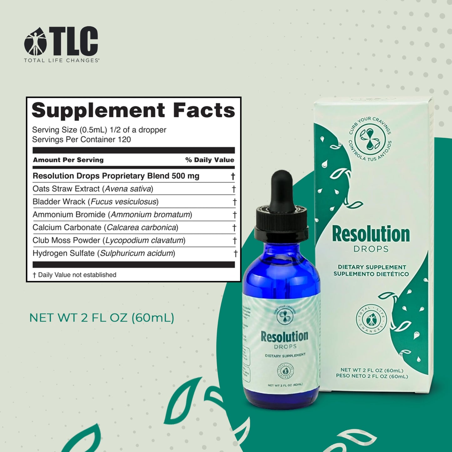 IASO Resolution Drops - Craving Control and Wellness, Health Supplement for Balanced Lifestyle and Transformation - 2 fl. oz