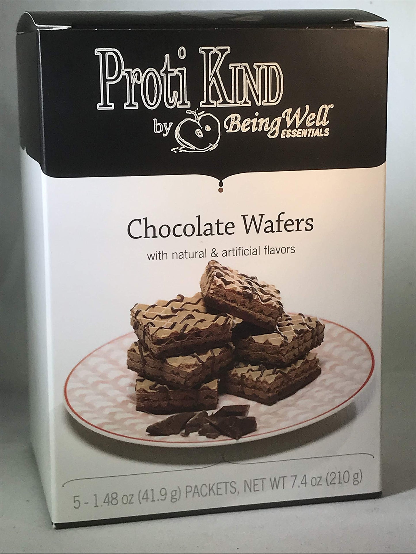 Proti Kind - High Protein Diet Wafers - Chocolate - 5 Servings
