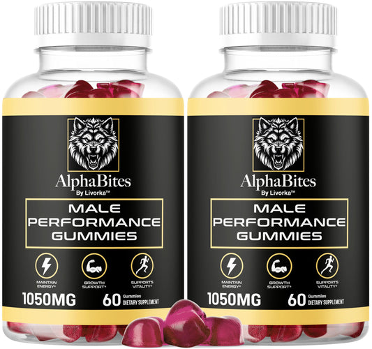 (2 Pack) Alpha Bites - Alpha Bites Gummies, Alpha Bites For Men, AlphaBites, AlphaBites Gummies, Alpha Bites Gummies For Men, AlphaBites For Men Gummy, AlphaBites Reviews , 120 Gummies For 2 Months