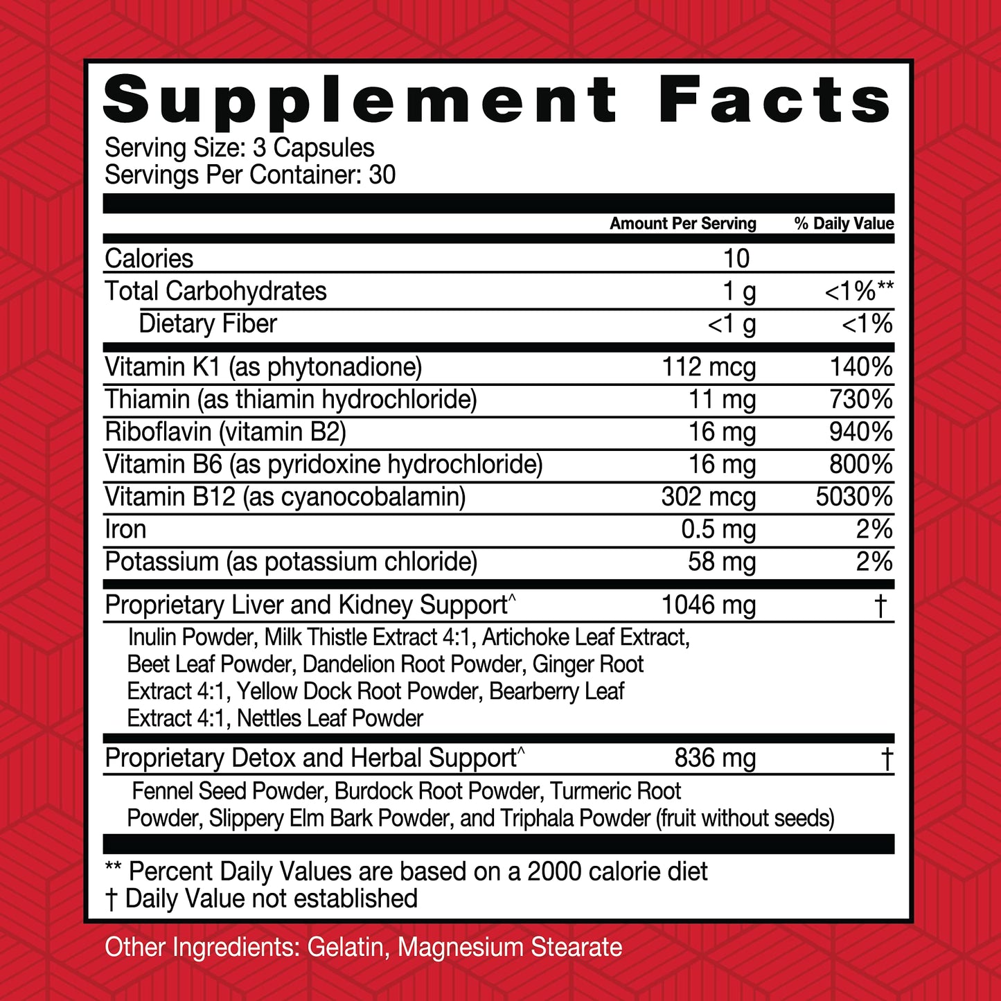 Health Plus Every Day Cleanse Health Supplement, 90 Capsules, 30 Servings