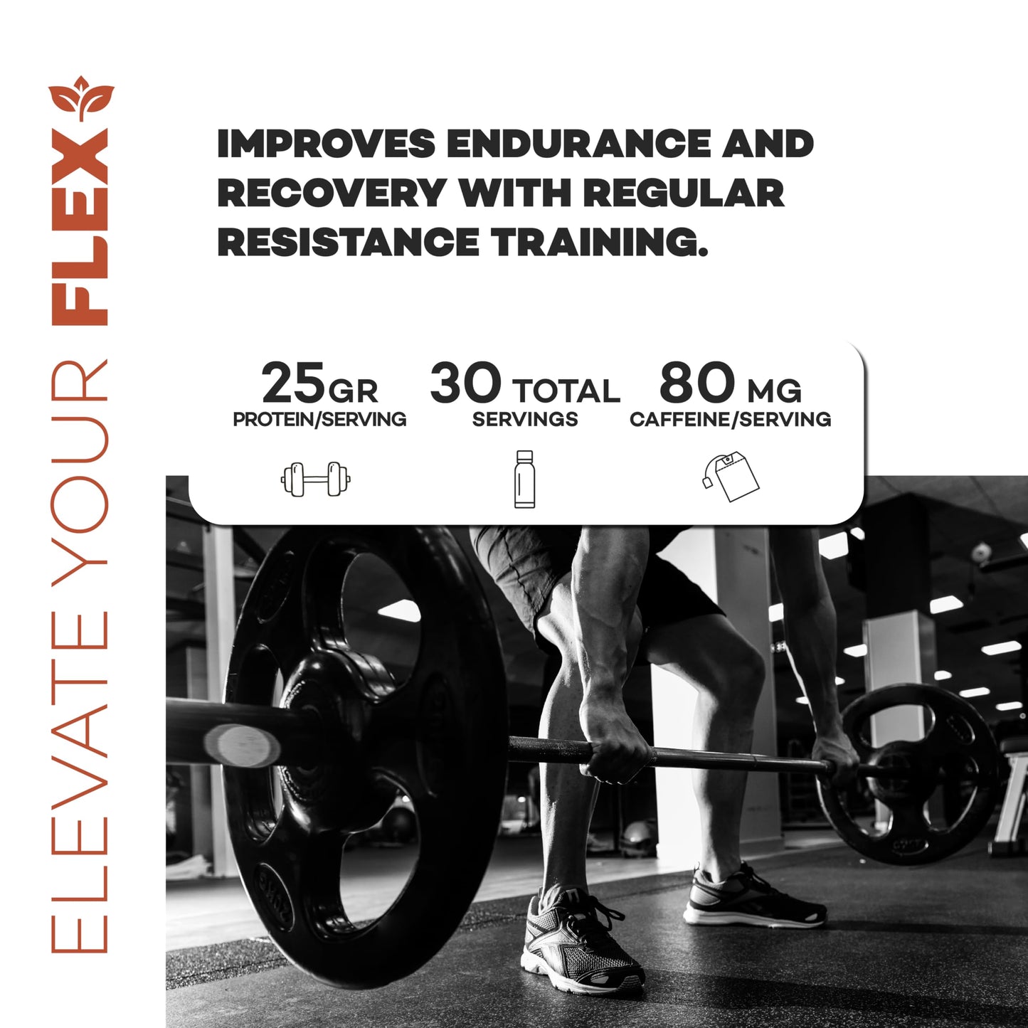 TeaFlex Nutrition Classic Milk Tea Protein Powder | 25g Whey Protein Isolate Powder | 80mg of Caffeine Per Service Bubble Tea Protein Drink | 30 Servings | No Added Sugar.