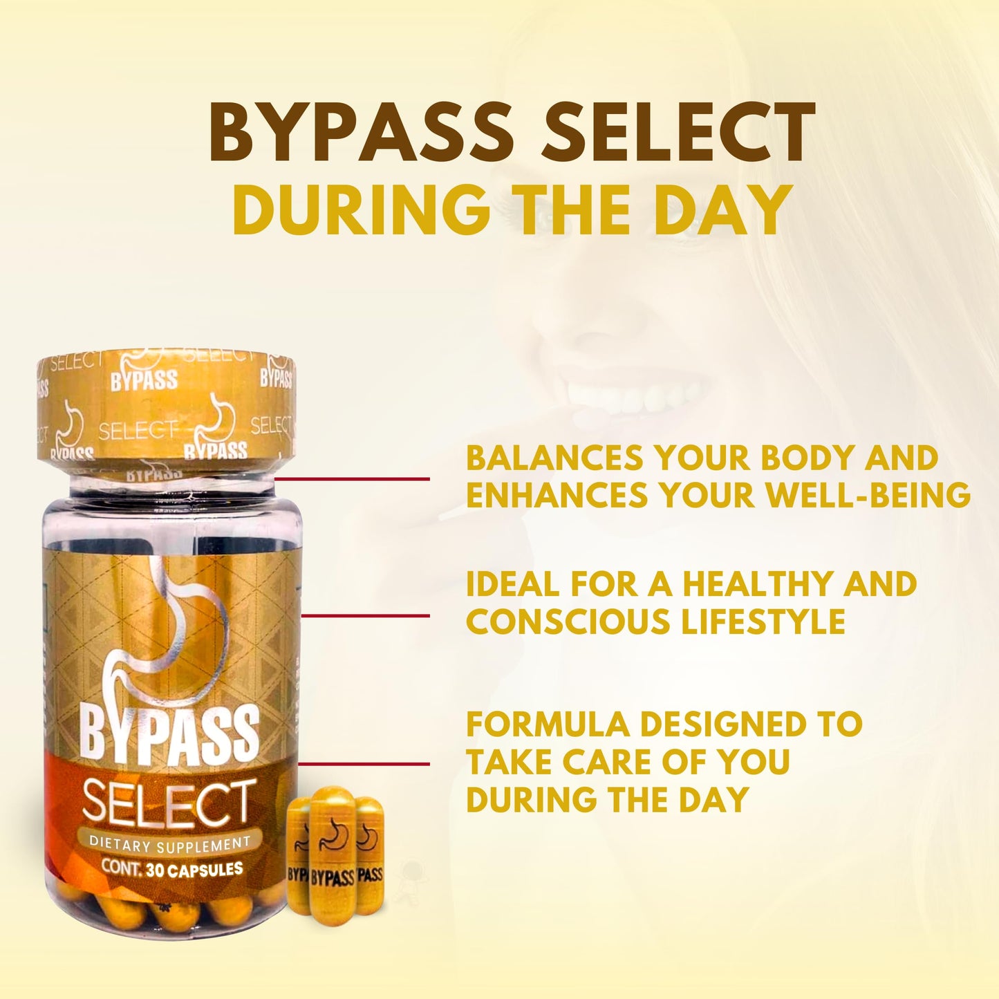 Bypass Select - Metabolism Day & Night | 2 Pack (30 Caps Each)