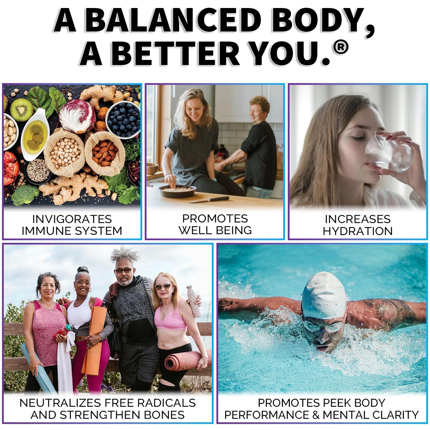Alkalife pH Balance Pills | The First Patented Alkaline Sodium & Potassium Bicarbonate Supplement | Neutralize Acid, Balance pH, Immune Support, Peak Performance, Detox - 90 Tablets