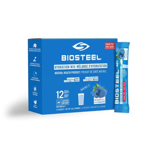 BIOSTEEL High Performance Sport Mix Blue Raspberry, 7 GR
