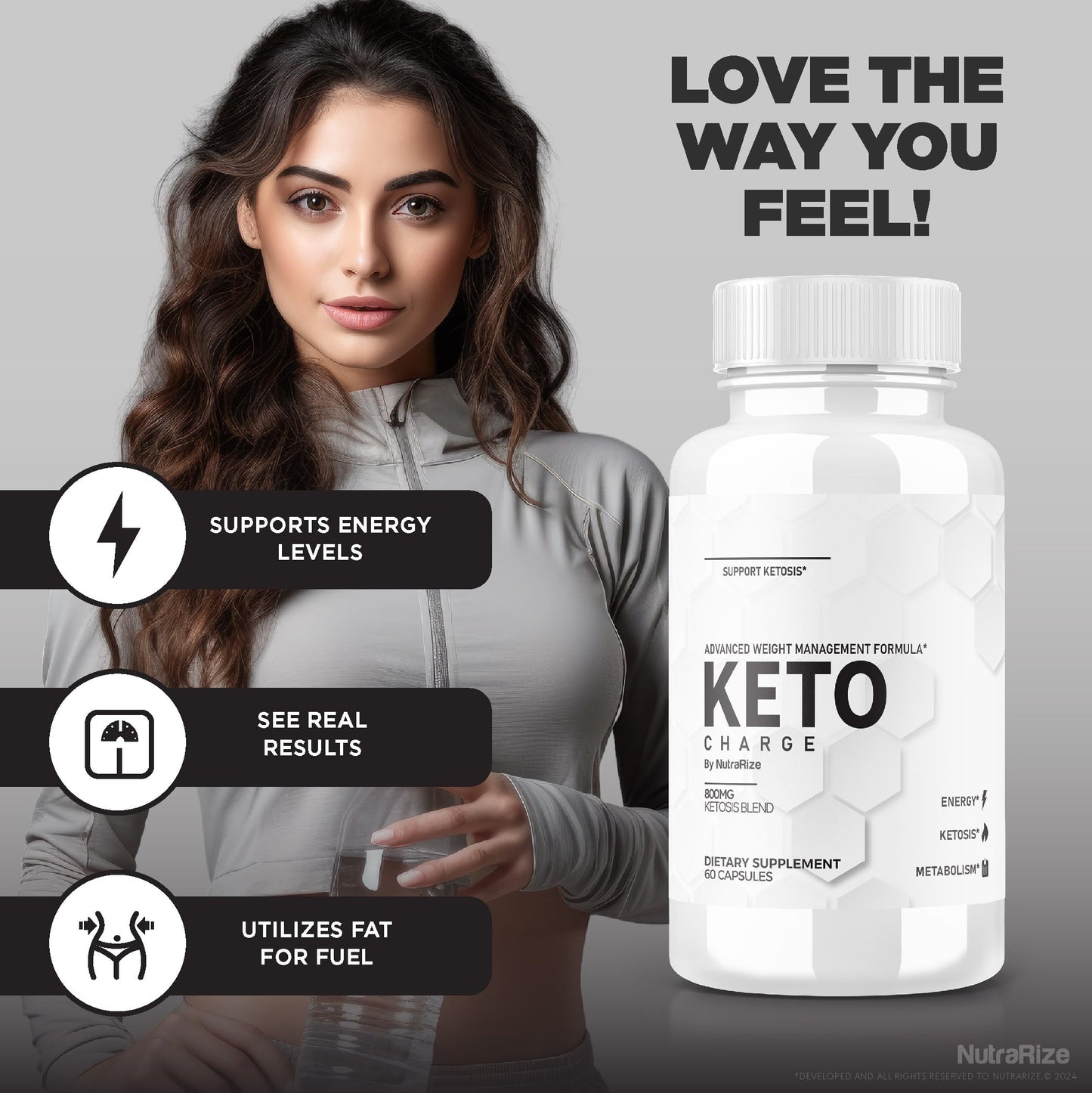 (3 Pack) Keto Charge Capsules - Keto Charge Dietary Supplement for Advanced Weight Loss, Maximum Strength All-Natural Pills for Targeting Belly Fat, KetoCharge Pastillas Reviews (180 Capsules)