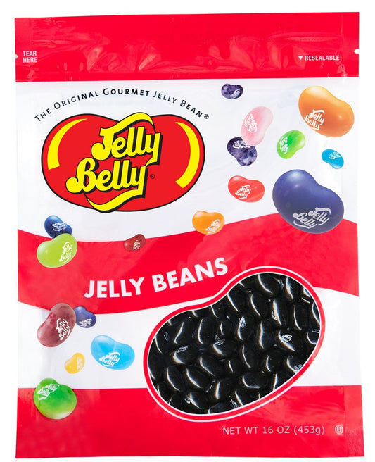 Jelly Belly Licorice Jelly Beans  1 Pound 16 Ounces Resealable Bag  Genuine Official Straight from the Source