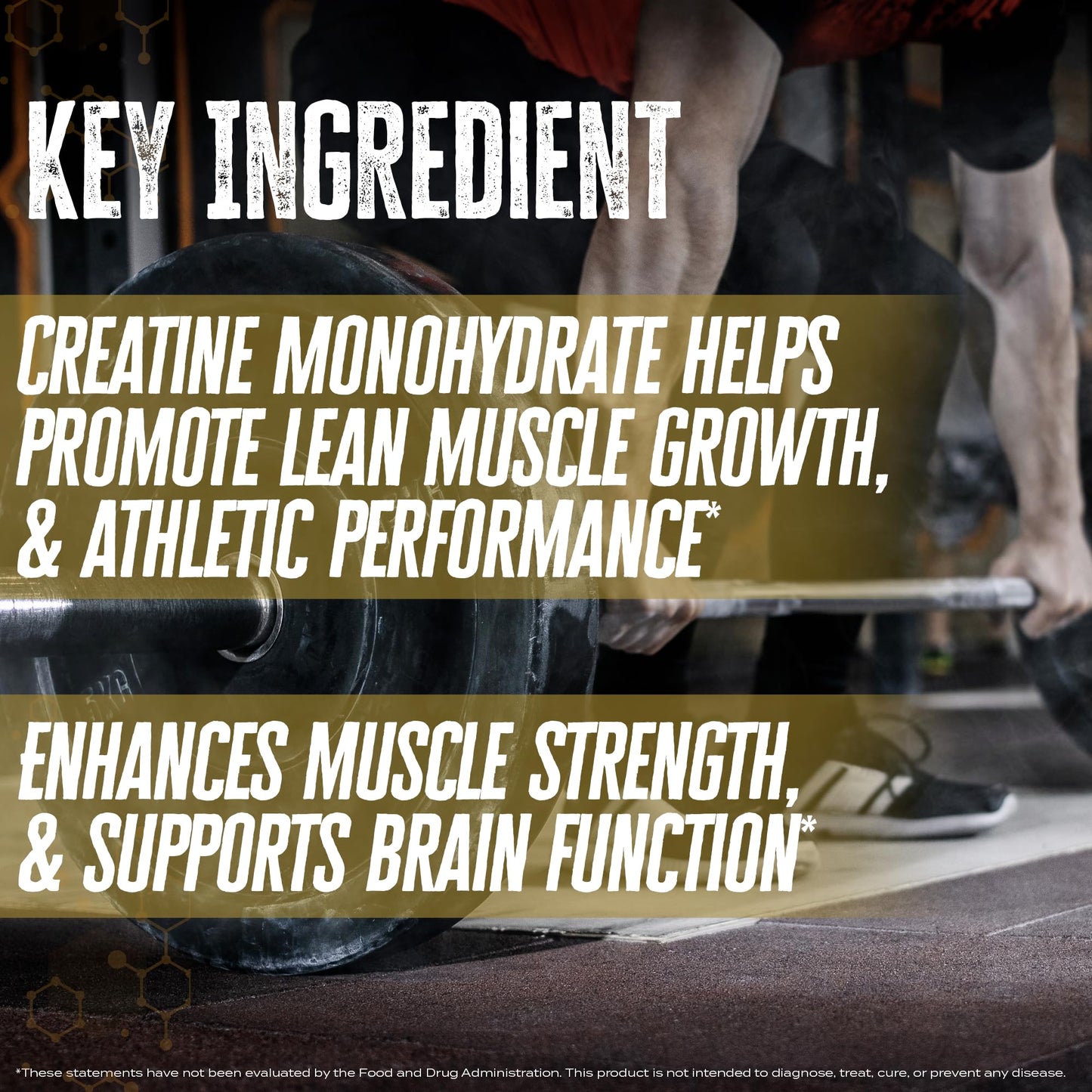 NAKED NATIVE Creatine Monohydrate Gummies 5000 MG, Chewable Gummies for Men & Women, Increase Strength & Build Muscle, Energy Boost, Gluten-Free, Sugar-Free, Vegan - 120 Count Green Apple Flavor