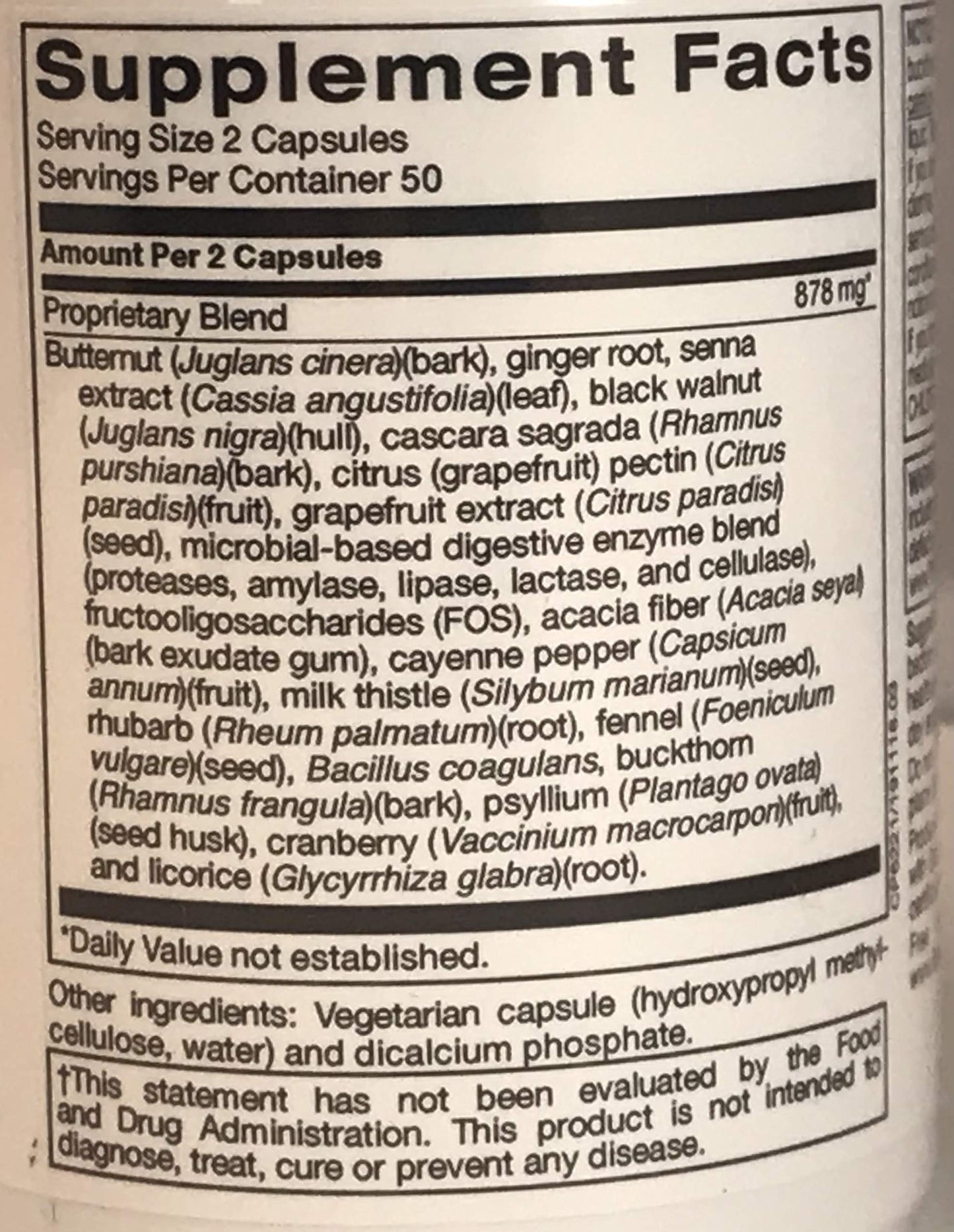 Being Well Essentials Essential Colon Cleanse 100 Capsules