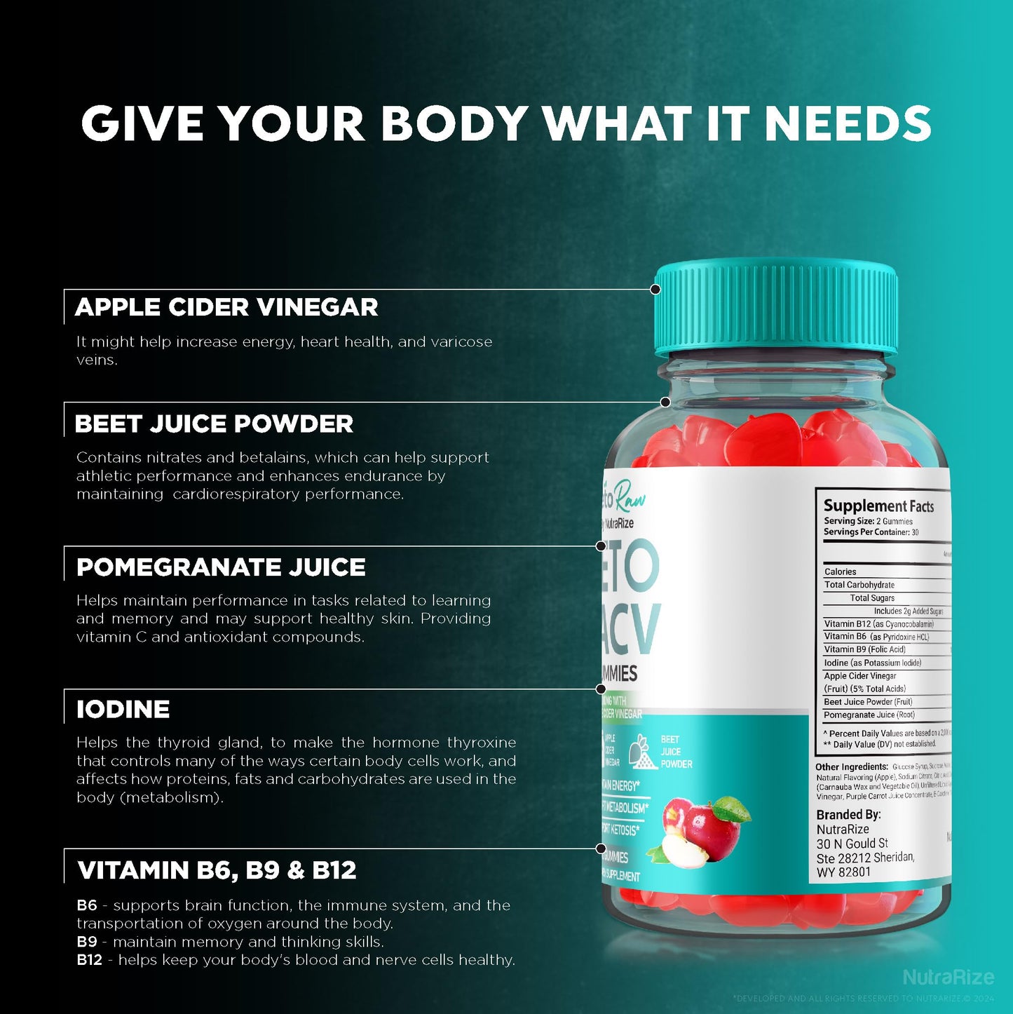 Keto Raw ACV Gummies, Premium Keto ACV Advanced Weight Loss Support Formula, All Natural Keto Plus Raw Apple Cider Vinegar Gummy, Official Keto+ACV Ketoraw Gomitas Reviews (60 Gummies)