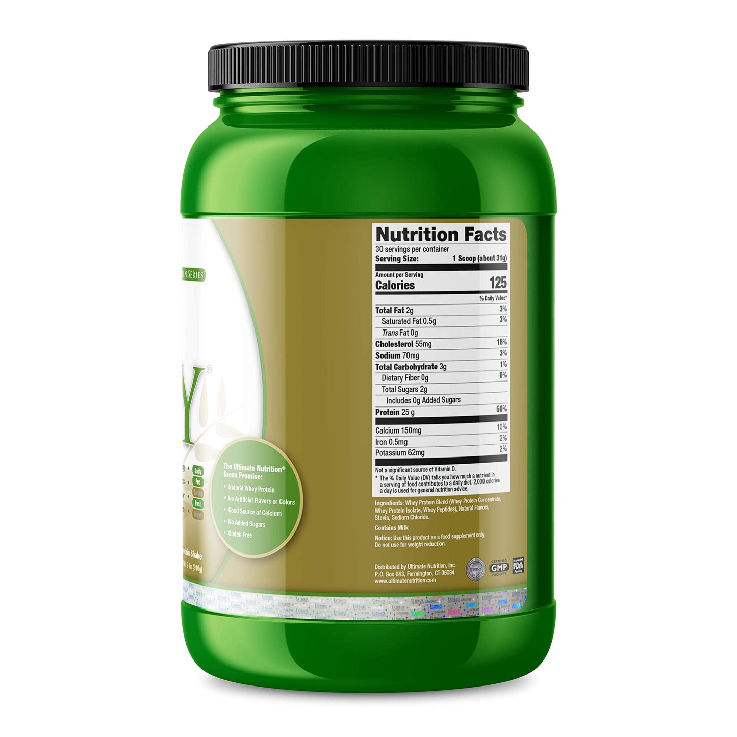 Ultimate Nutrition Clean Whey Protein Blend, Chocolate Creme, 2 Lb.