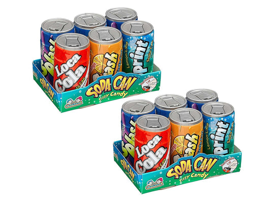 Soda Cans Fizzy Candy SixPacks  2 of the SixPacks