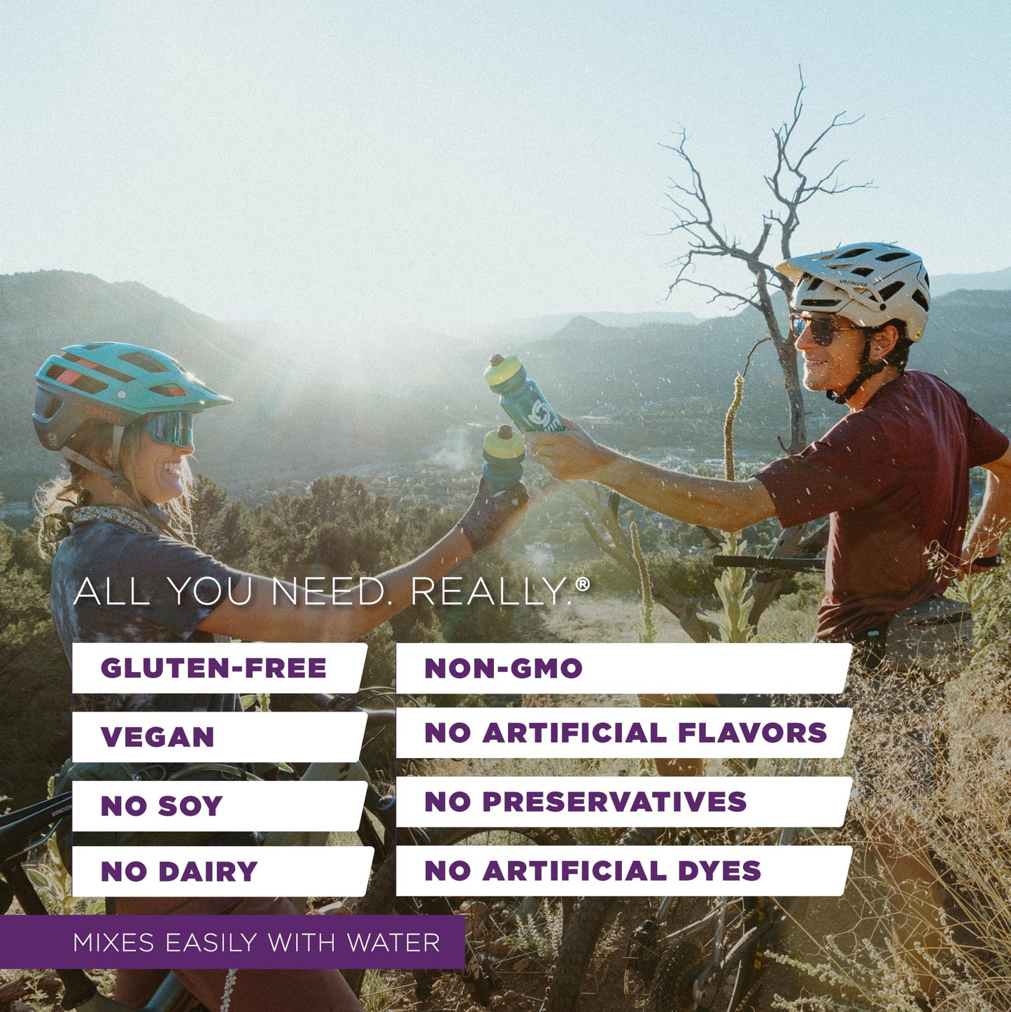 Tailwind Nutrition Recovery Mix, Complete Protein, Carbohydrates, and Electrolytes Powder Drink Mix for Post-Workout, Free of Gluten, Soy, and Dairy, Vegan, 15 Servings, Chocolate