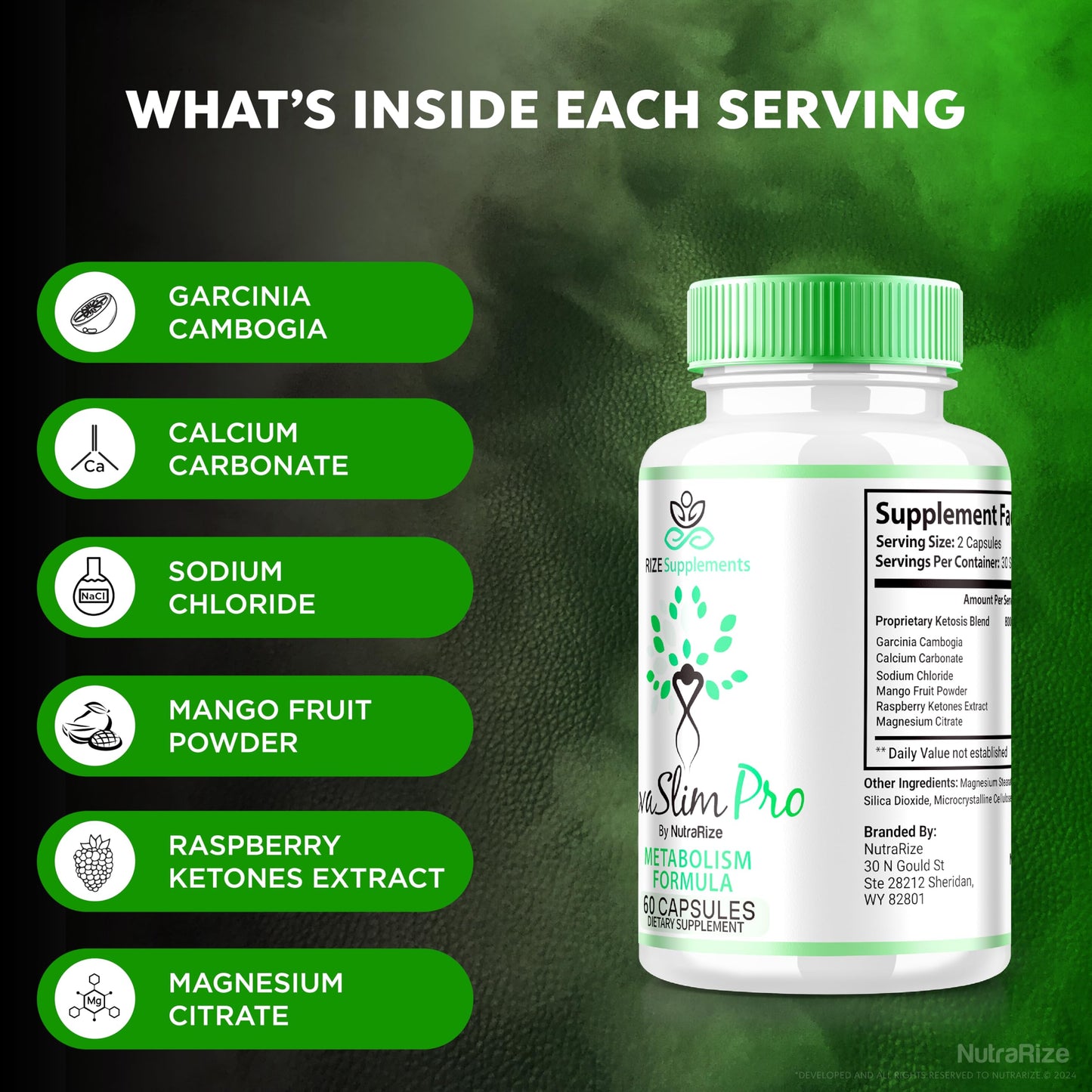 KavaSlim Pro Capsules - KavaSlim Pro for Advanced Weight Loss, All-Natural Pills for Targeting Belly Fat, Kava Slim Pro Maximum Support Pastillas Reviews (60 Capsules)