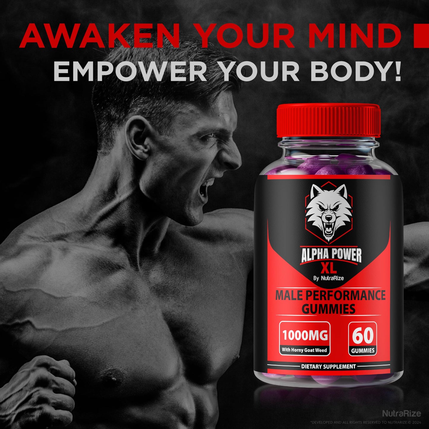 Alpha Power XL Gummies, Official Alpha Power XL, Premium Formula for Men, All-Natural Male Gummy to Support Peak Performance and Endurance, AlphaPower XL ME Gomitas, Reviews (60 Gummies)