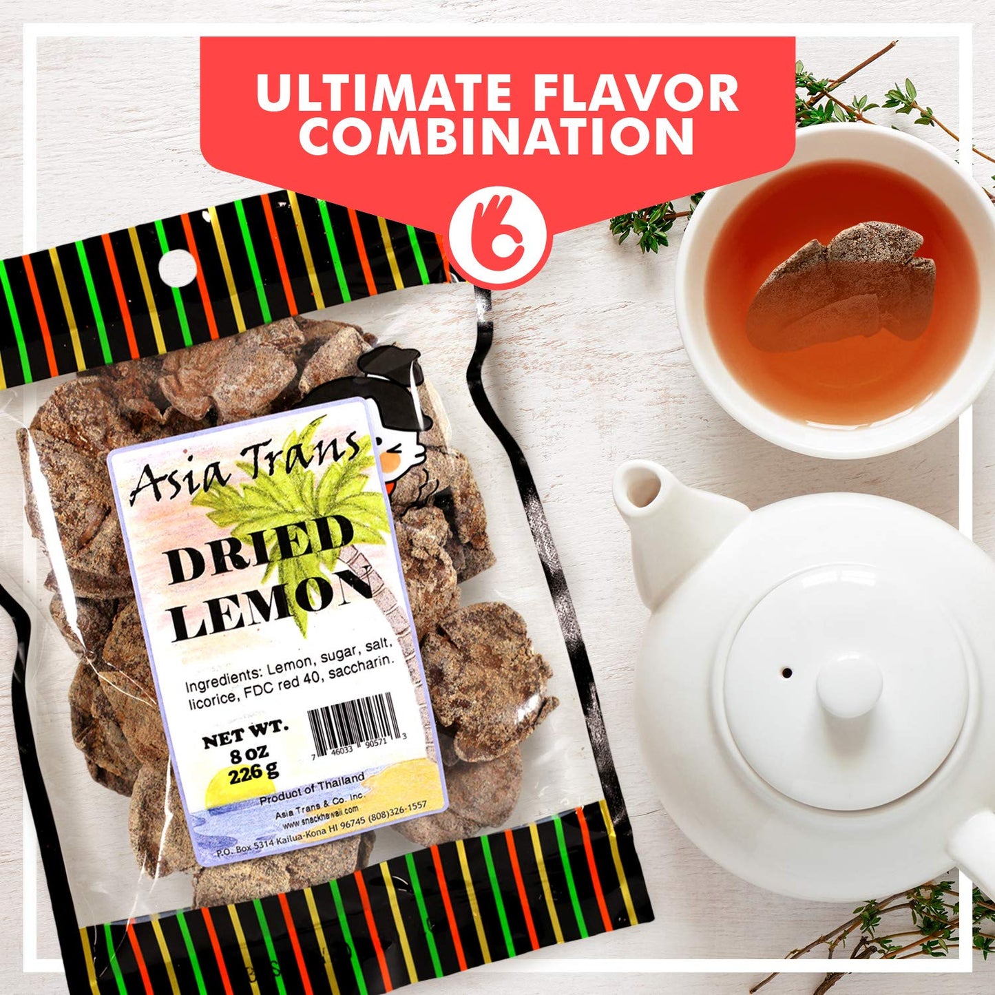 Dried Preserved Whole Lemon  Dehydrated Fruit Peel Snacks  Whole Lemon Crack Seed Slices  Li Hing Mui Preserved AsianStyle