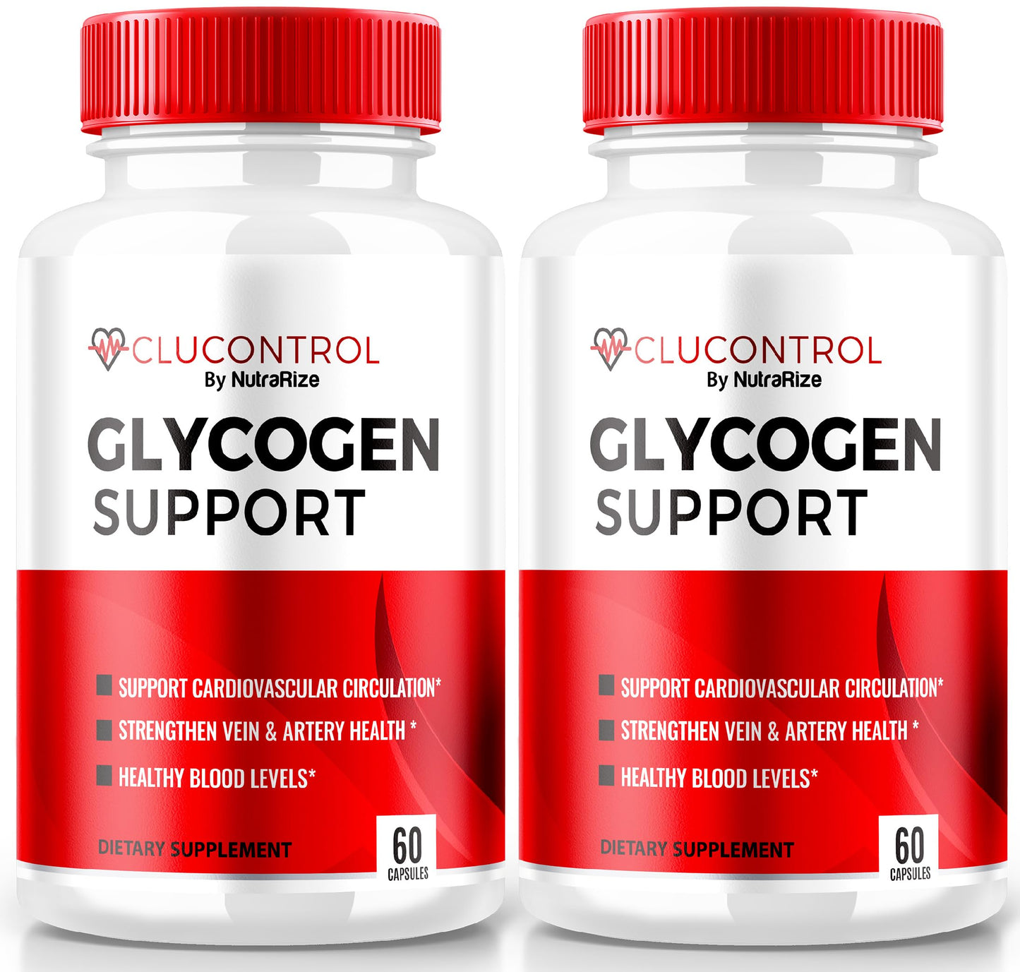 (2 Pack) CluControl Glycogen Support Pills, All-Natural Blood Support Formula, Clu Control Capsules to Maintain Healthy Levels, Maximum Strength Supplement for Balance, Official Reviews (120 Capsules)