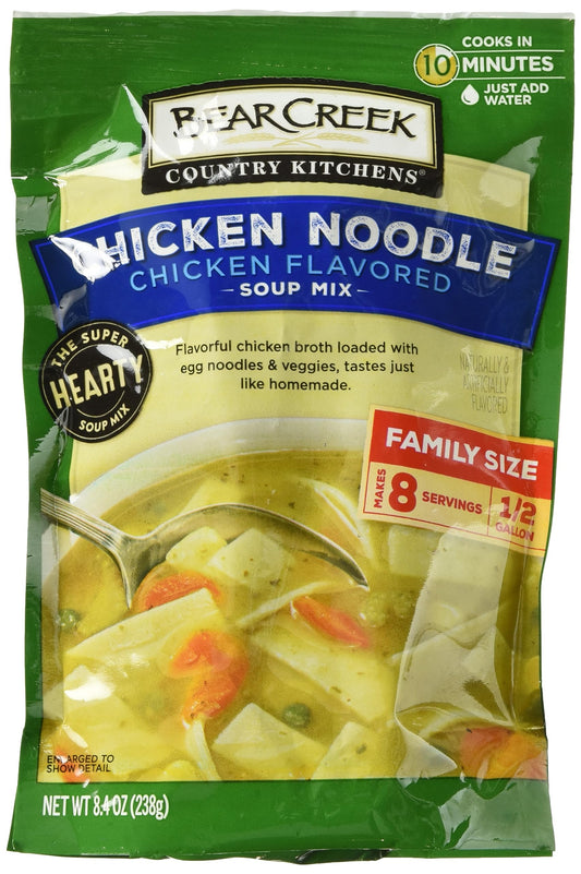 Bear Creek Chicken Noodle Soup Mix 84 Ounces Pack Of 6