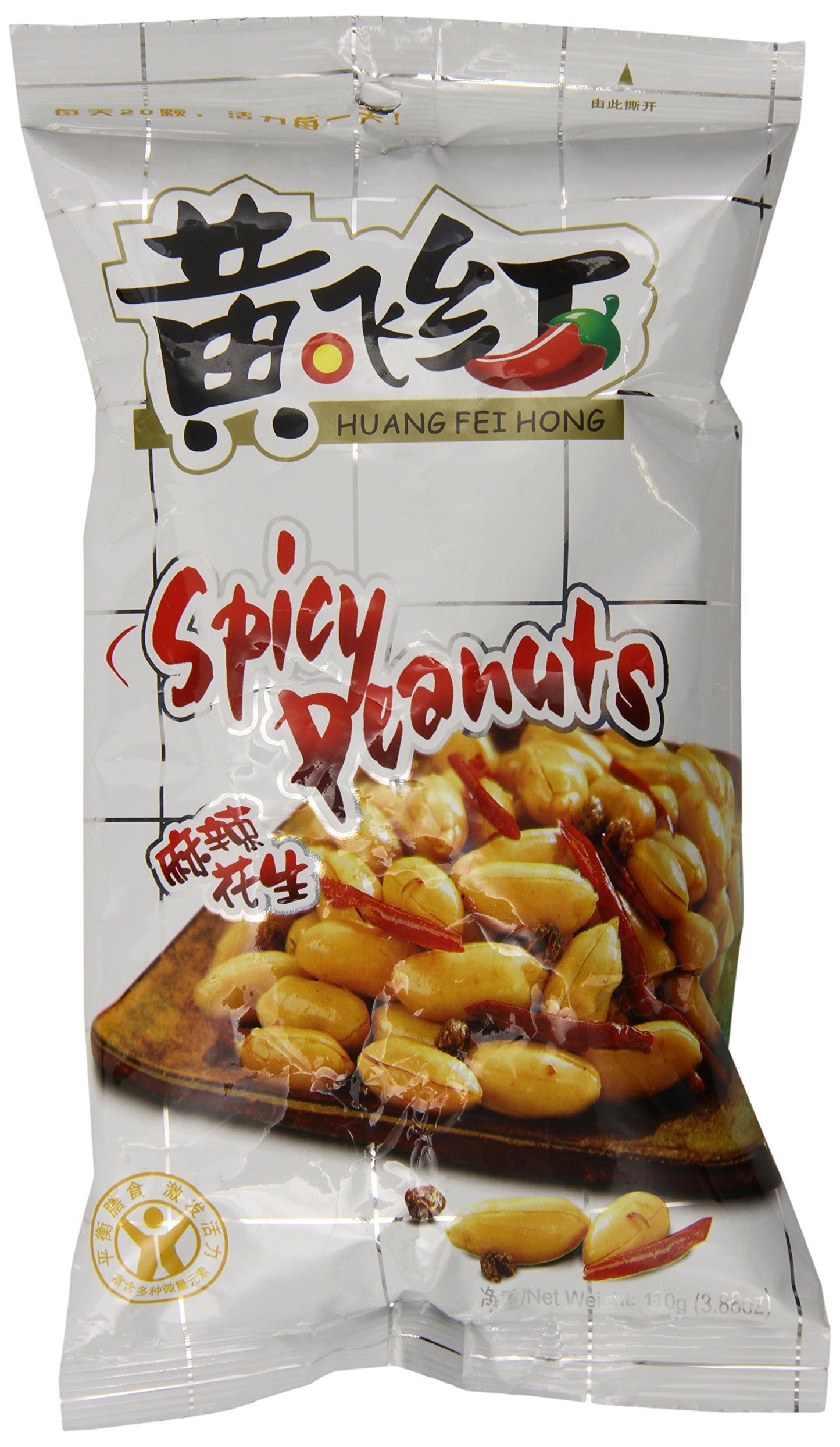 HuangFeiHong 6 Count Spicy Crispy Peanut 338 oz