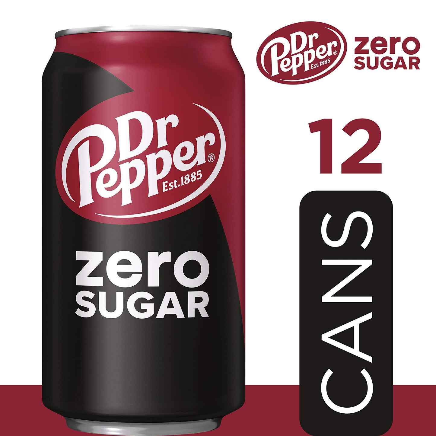 DR PEPPER ZERO SUGAR  12 OZ 12 PK